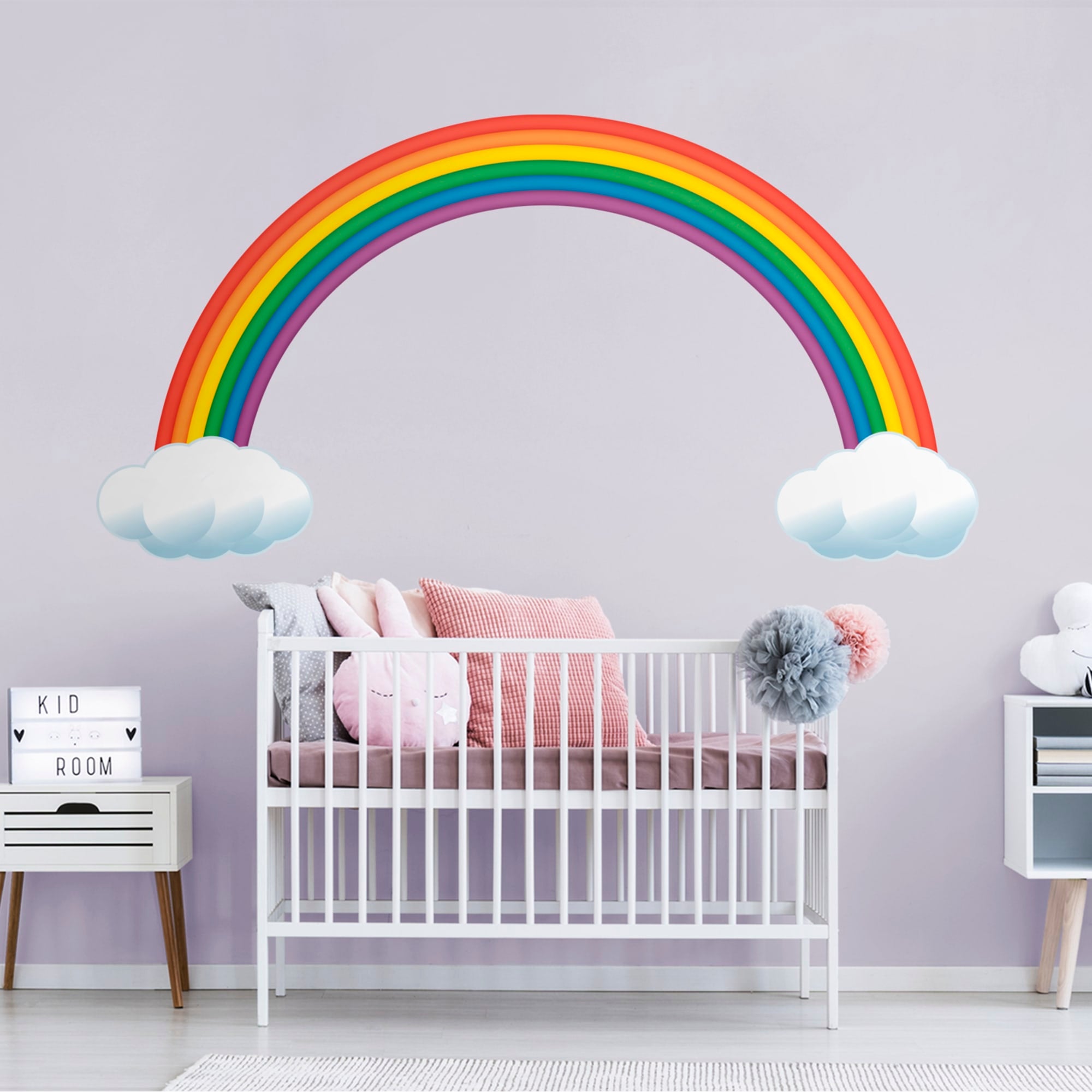 Rainbow: Collection - Removable Vinyl Decal 81.0"W x 42.0"H by Fathead