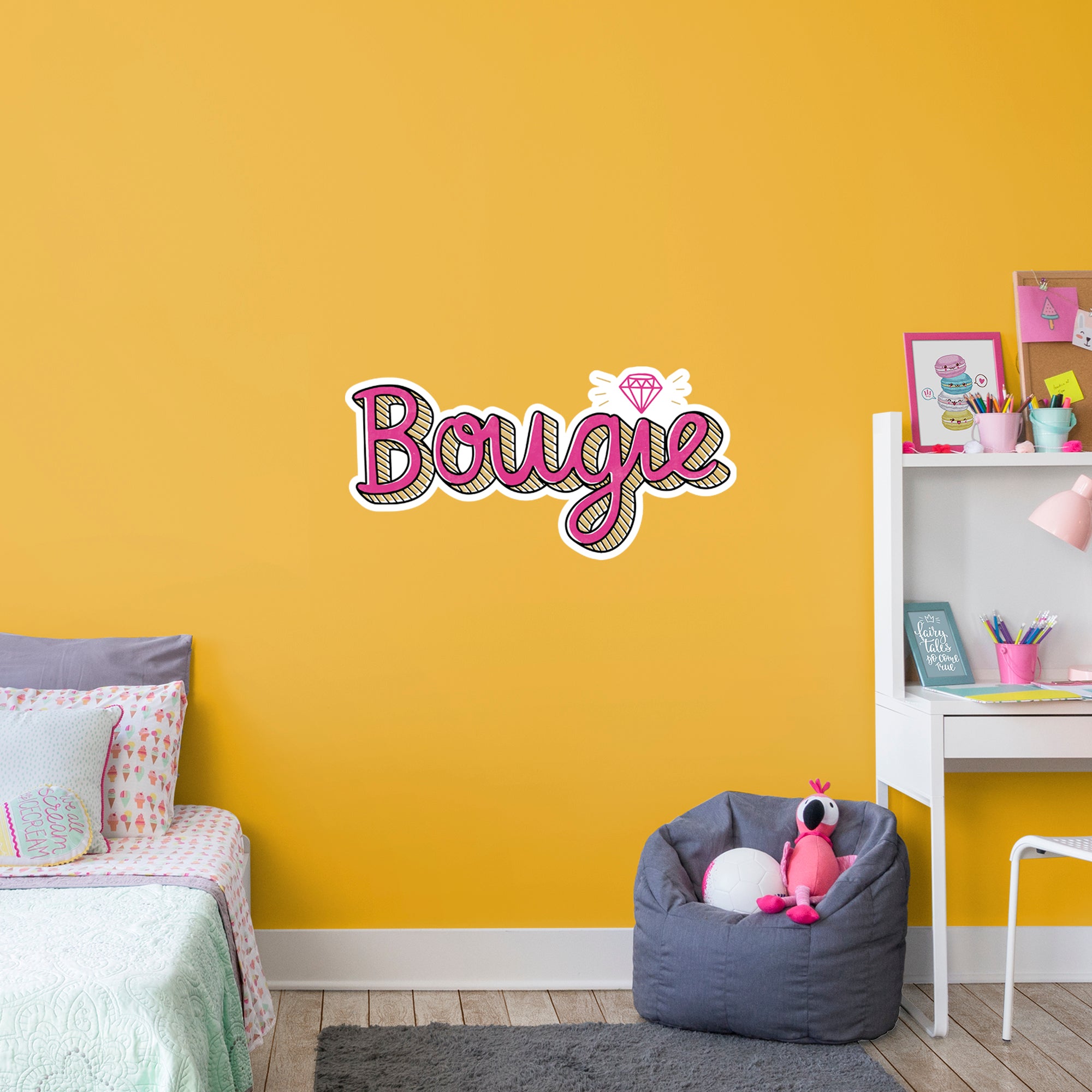 Bougie - Officially Licensed Big Moods Removable Wall Decal XL by Fathead | Vinyl