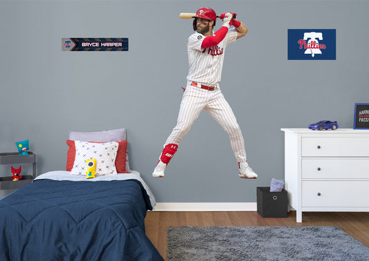 Philadelphia Phillies: Zack Wheeler 2021 - MLB Removable Adhesive Wall Decal Life-Size Athlete +13 Wall Decals 25W x 78H