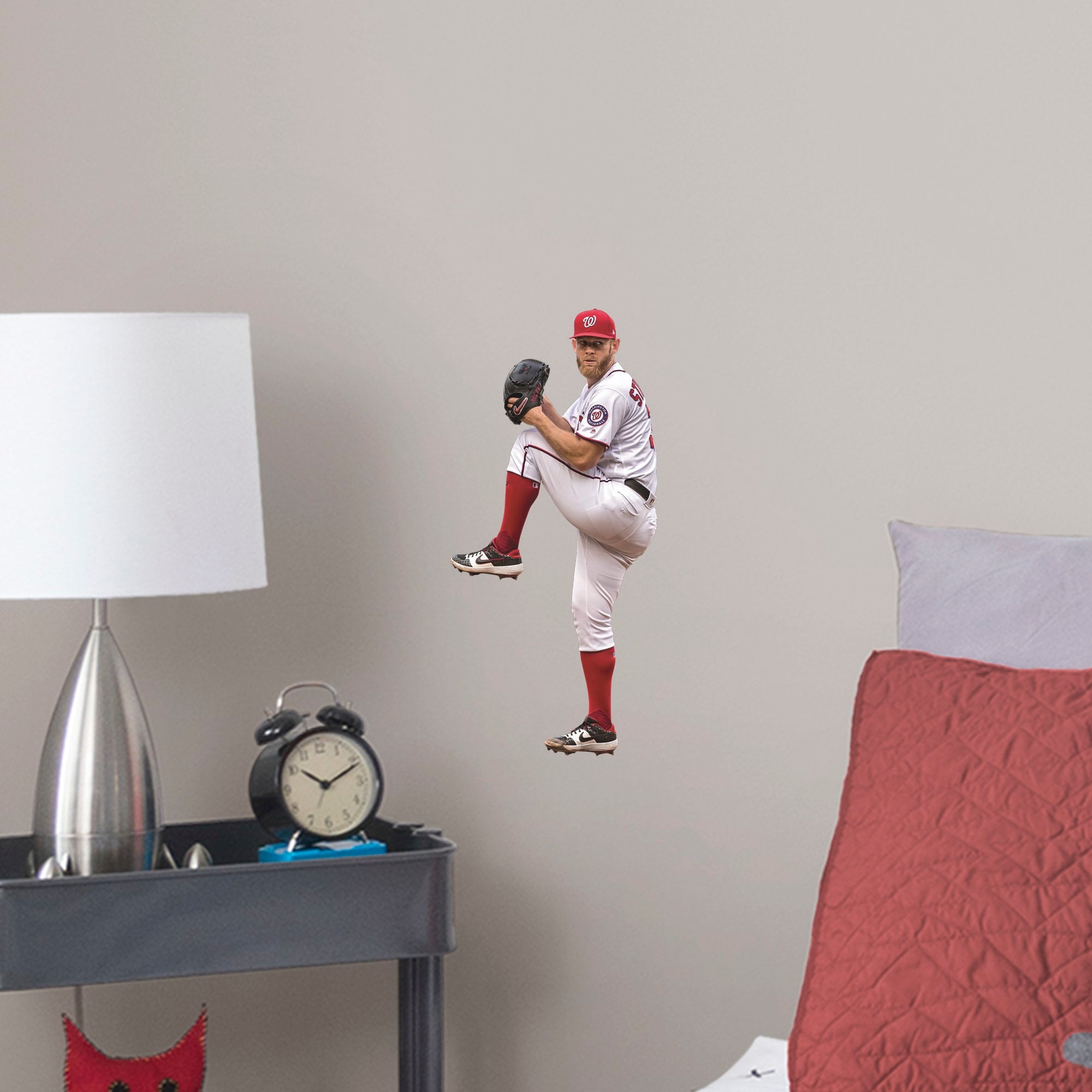 Stephen Strasburg for Washington Nationals - Officially Licensed MLB Removable Wall Decal Large by Fathead | Vinyl