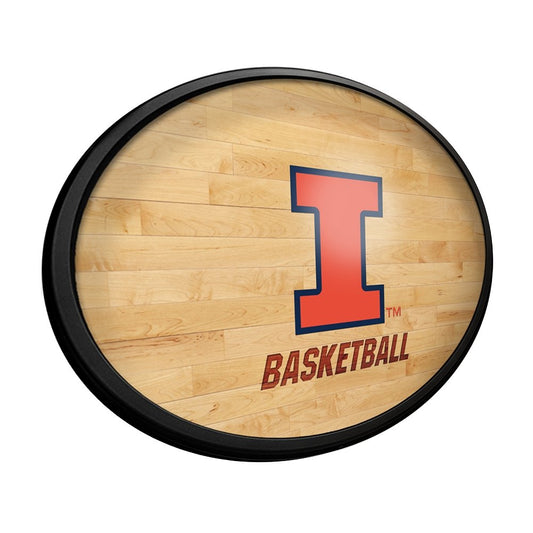 KH Sports Fan 20x20 Weathered Illinois Fighting Illini Classic Circle  Wall Sign, Team Color,1032100263