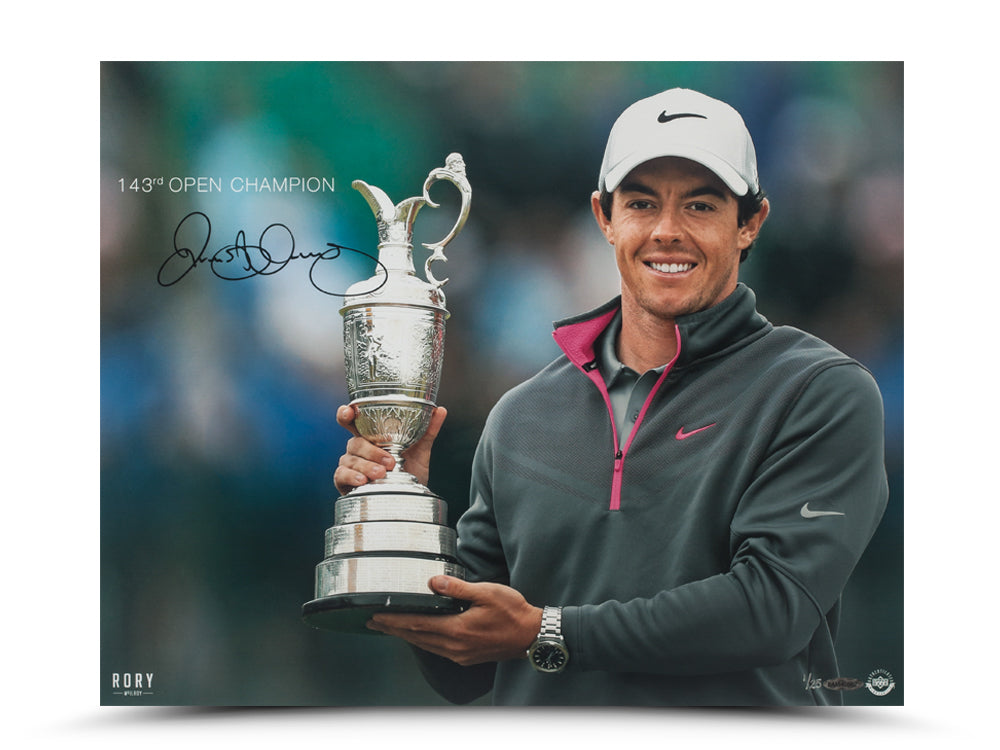 Rory Mcilroy 143Rd Open Champion 16X20 Sg Fg -L25 Autograph by Fathead