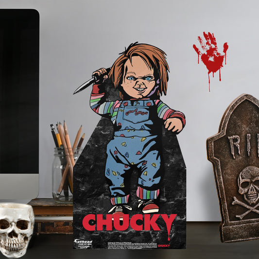 Scarred Chucky de Bride of Chucky Silhouette en Carton Taille Réelle  Officielle