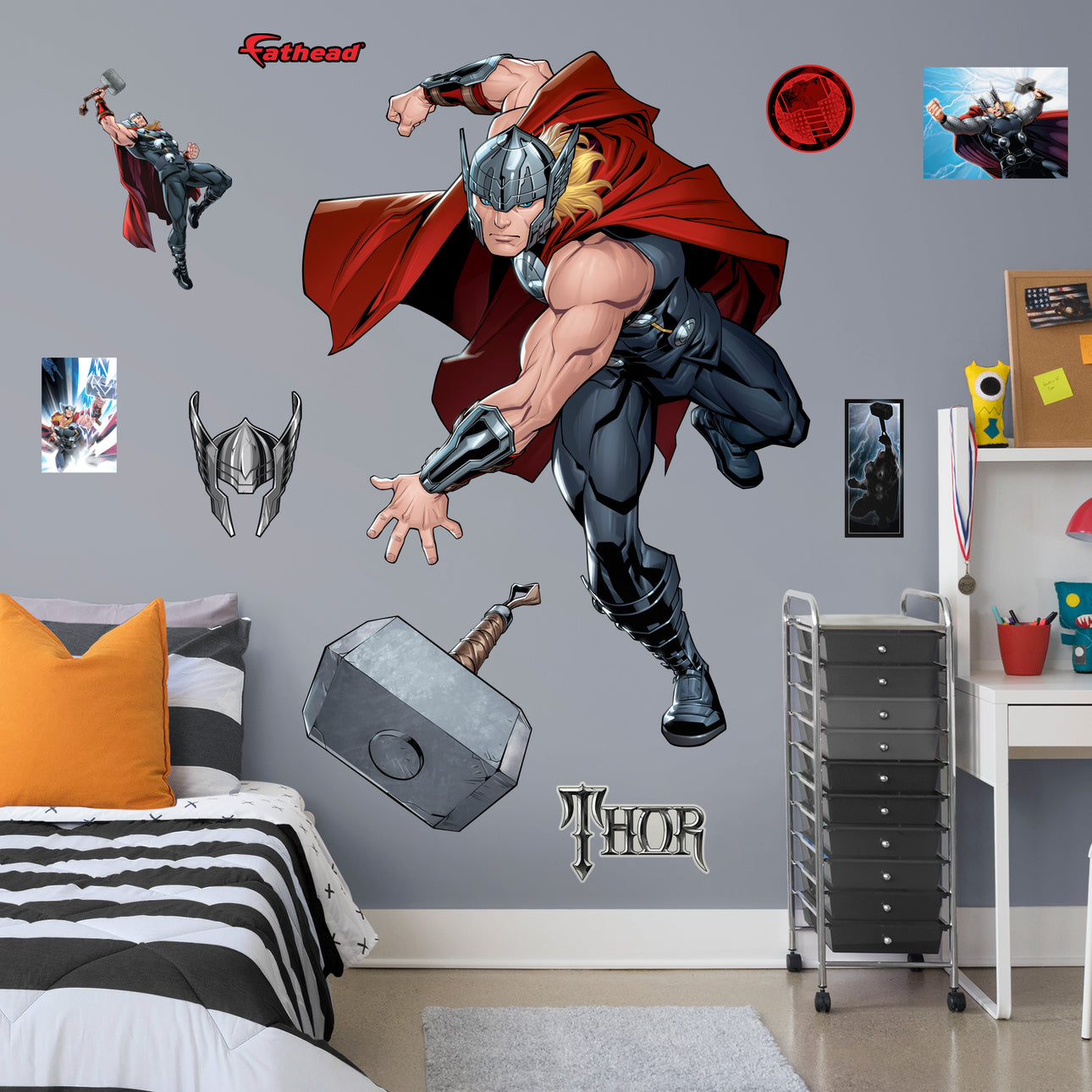 Thor: Avengers Core Removable Wall Decal | Fathead Official Site ...