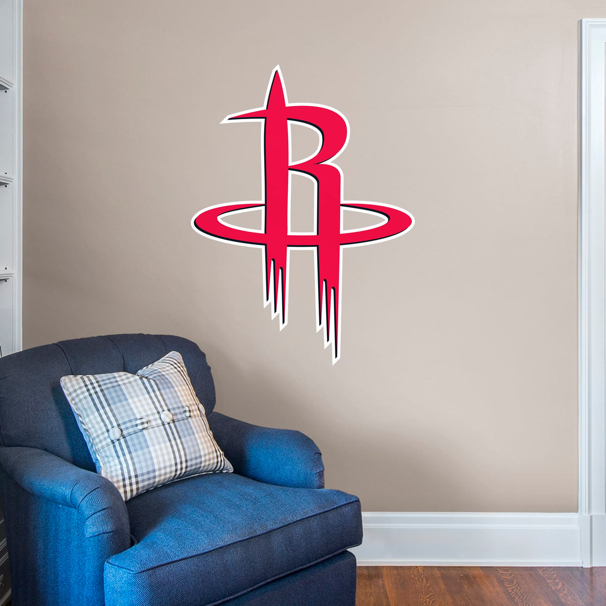 Houston Rockets: Logo - Officially Licensed NBA Removable Wall Decal ...