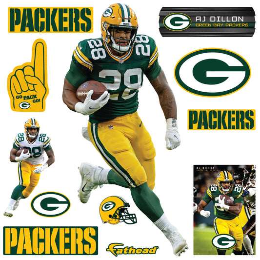 AJ Dillon - Professional Athlete - Green Bay Packers