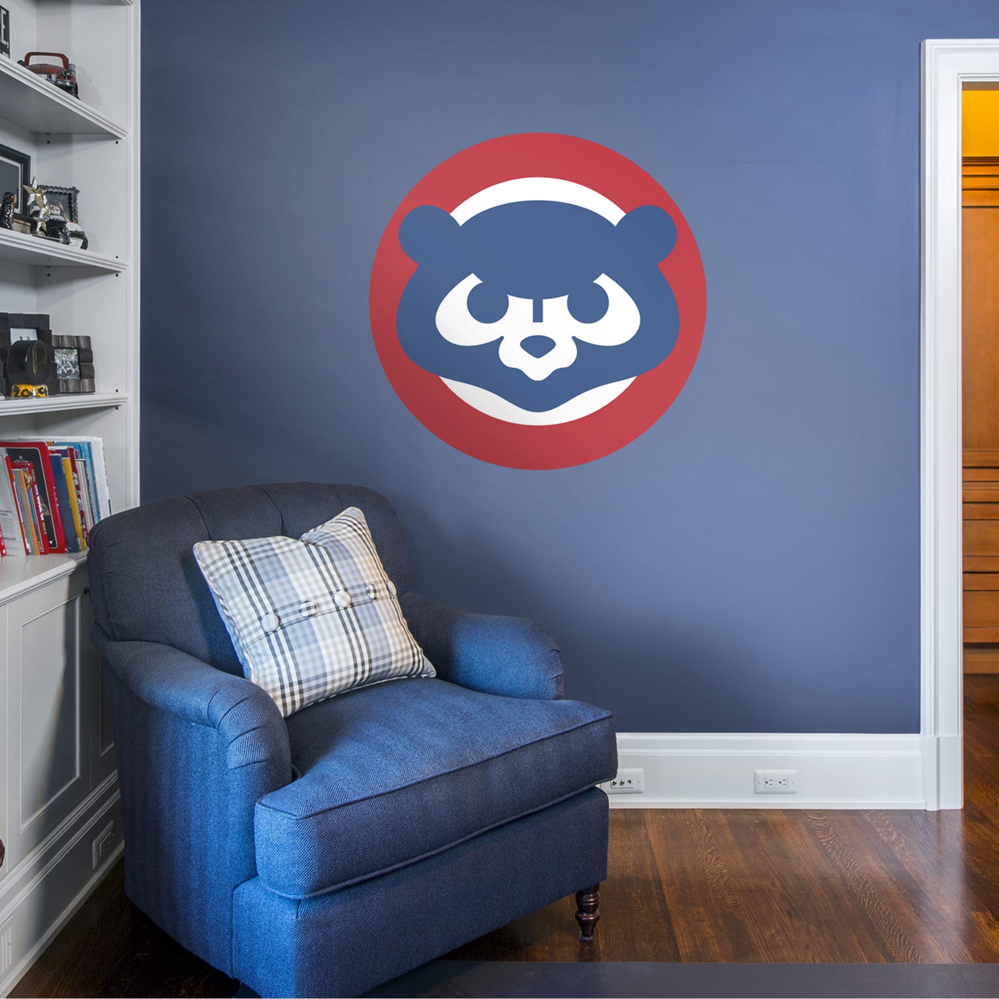 Chicago Cubs: Classic Logo - Officially Licensed MLB Removable Wall Decal 38.0"W x 38.0"H by Fathead | Vinyl