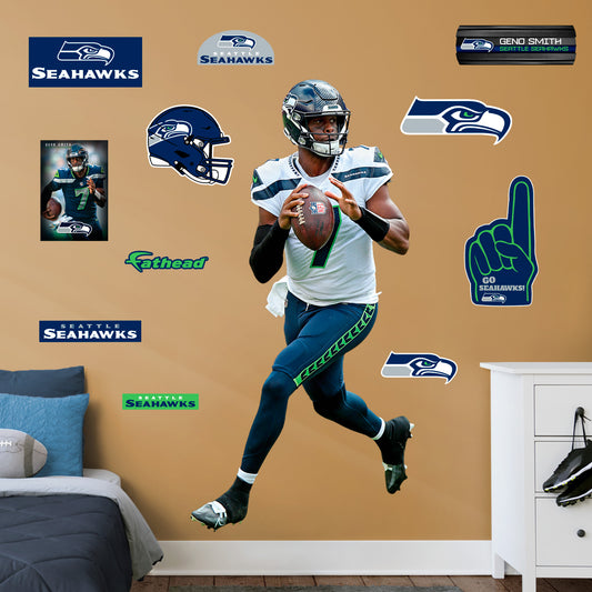 Seattle Seahawks: Tariq Woolen 2023 Mini Cardstock Cutout