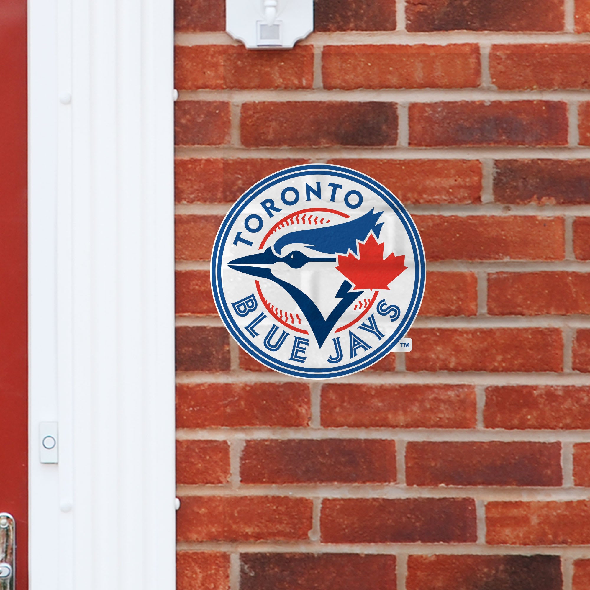 Toronto Blue Jays: Logo - Officially Licensed MLB Outdoor Graphic Large by Fathead | Wood/Aluminum