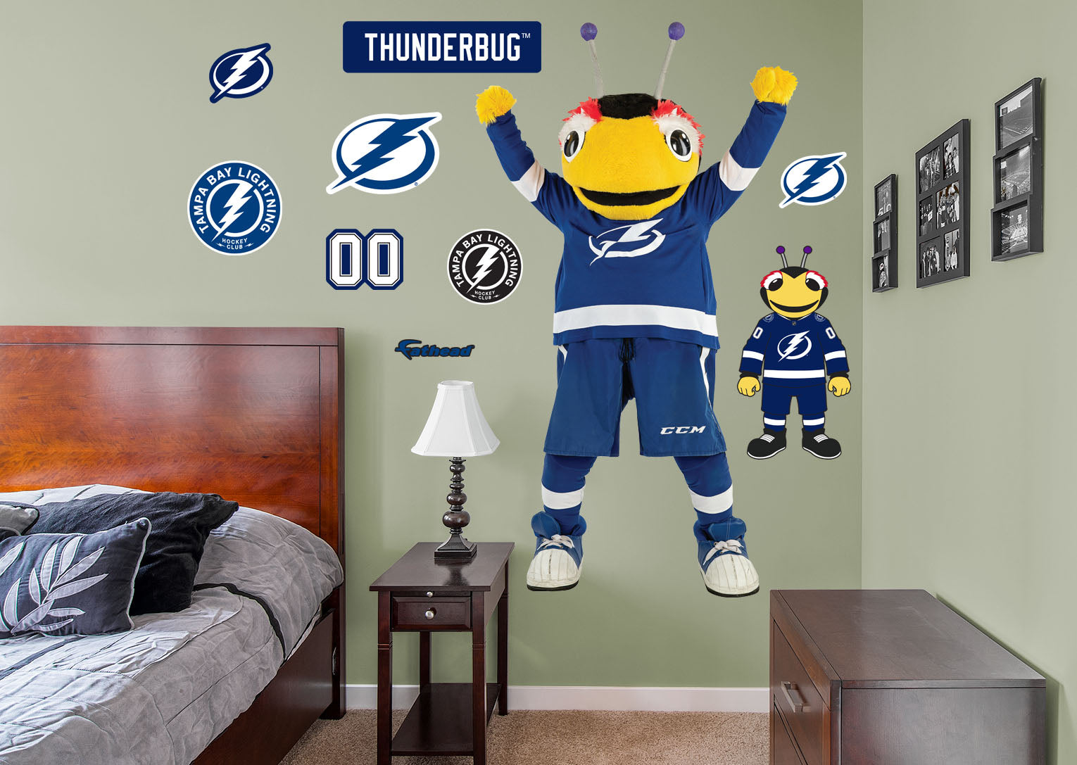 Tampa Bay Lightning: Thunderbug 2021 Mascot - Officially Licensed NHL –  Fathead