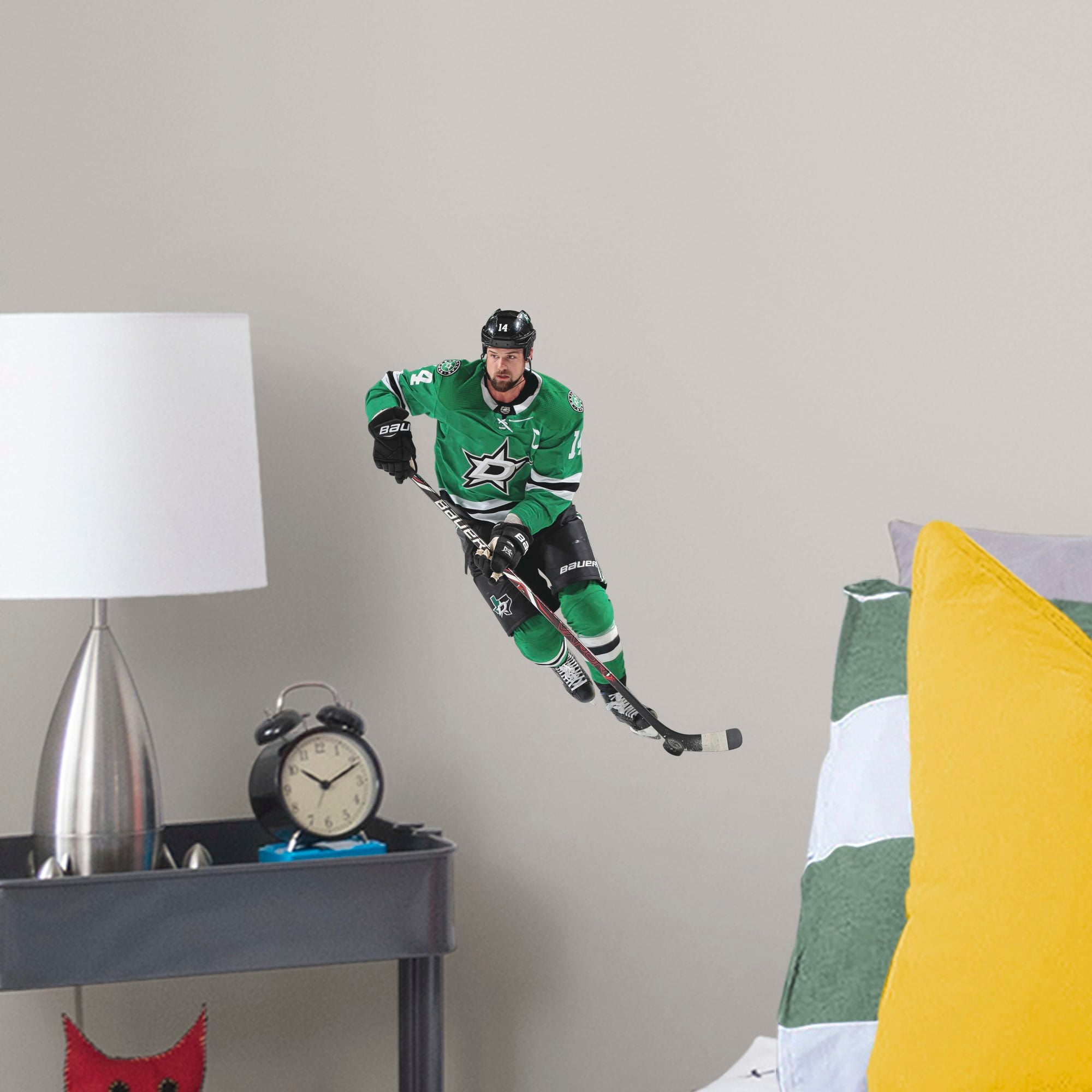 Jamie Benn for Dallas Stars - Officially Licensed NHL Removable Wall Decal Large by Fathead | Vinyl