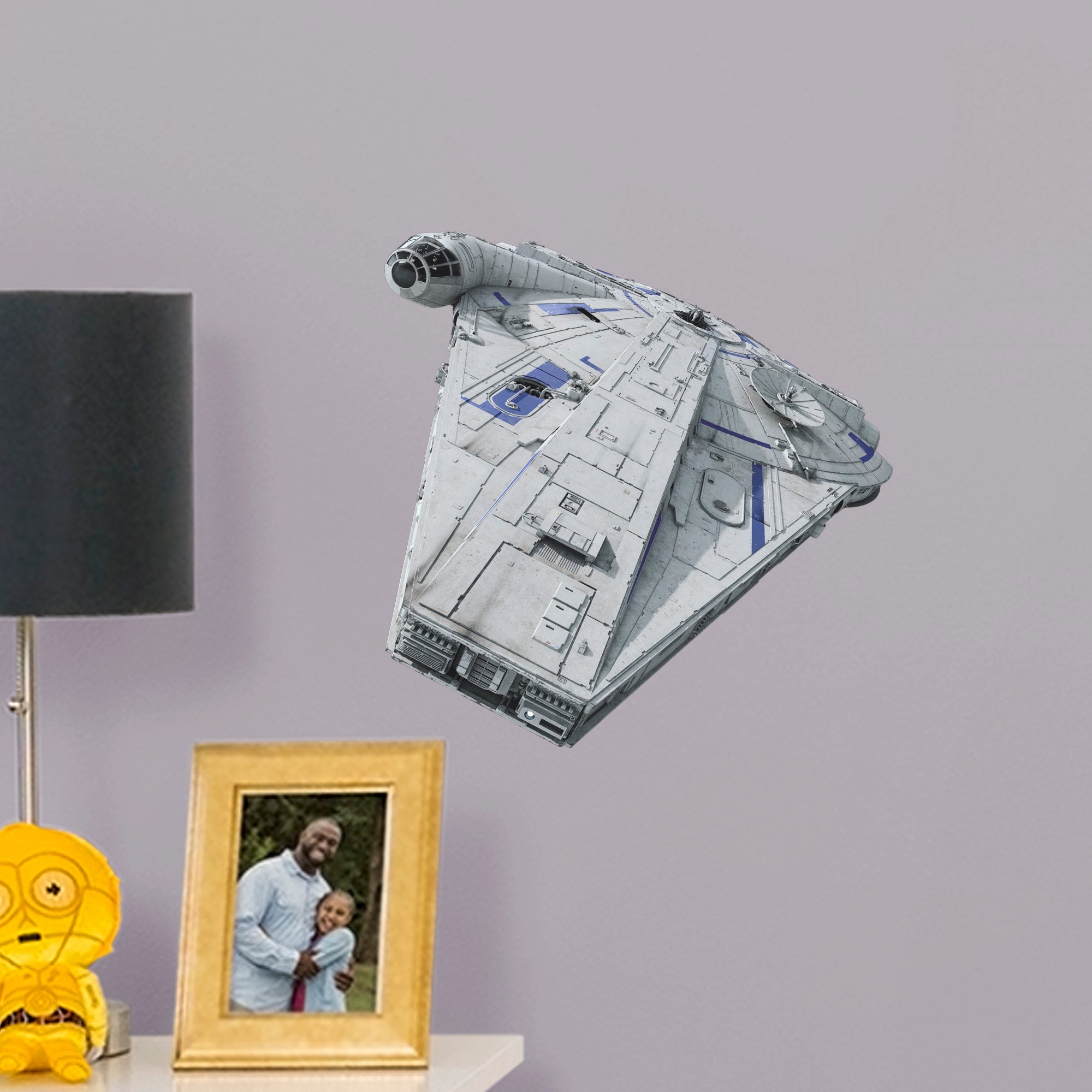 Millennium Falcon - Solo: A Star Wars Story - Officially Licensed Removable Wall Decal Large by Fathead | Vinyl