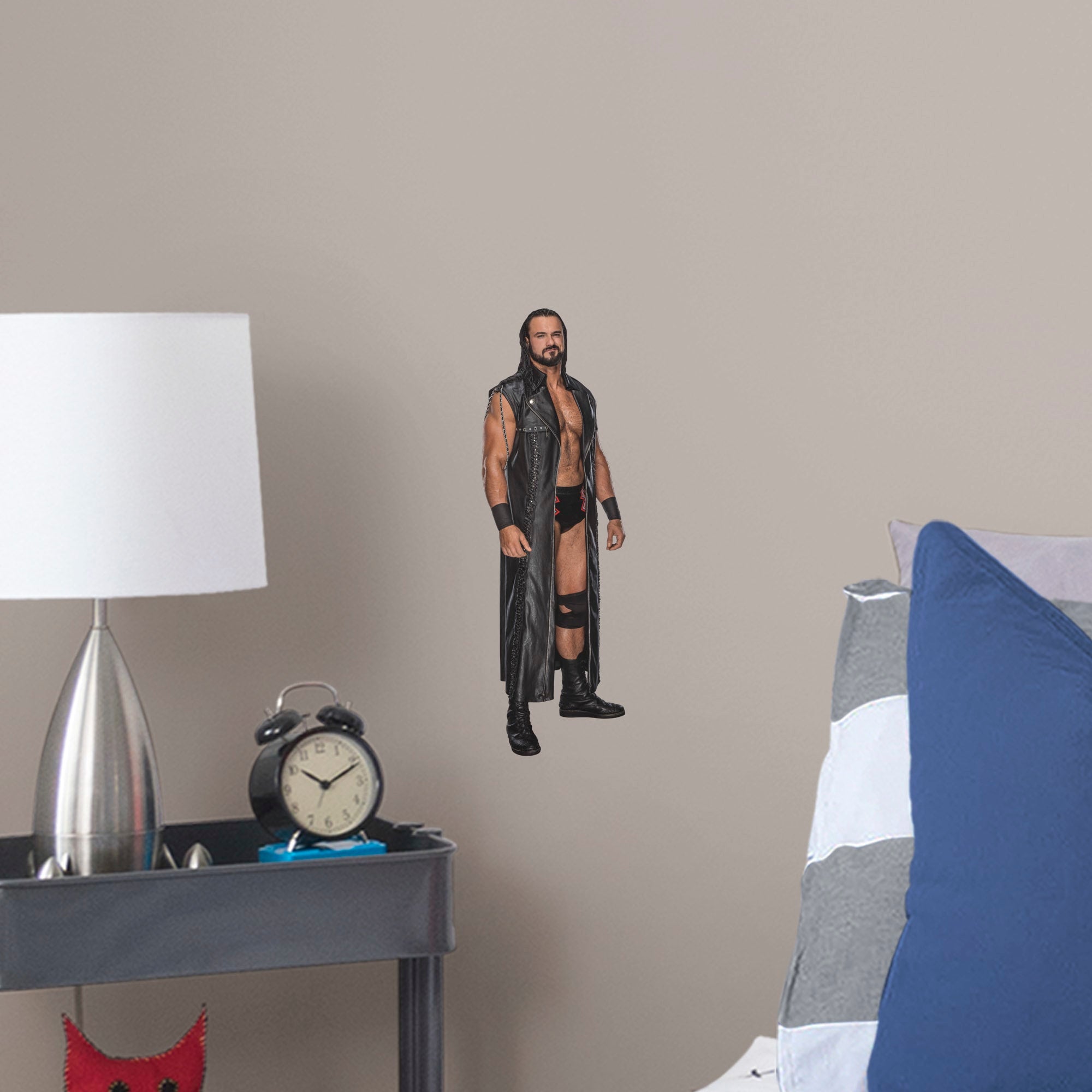 Drew McIntyre for WWE - Officially Licensed Removable Wall Decal Large by Fathead | Vinyl