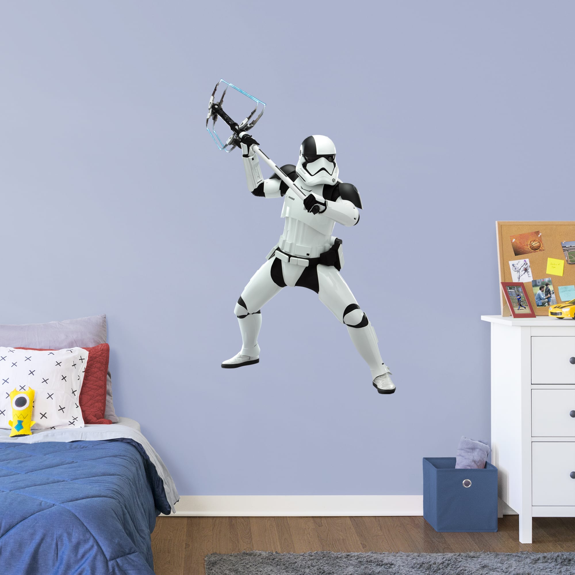 Executioner Trooper - Officially Licensed Removable Wall Decal Giant Character + 2 Decals (37"W x 62"H) by Fathead | Vinyl