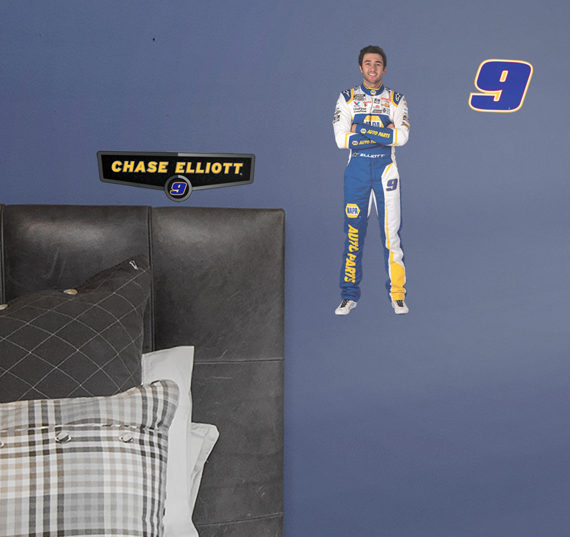 Chase Elliott 2021 Driver - Officially Licensed NASCAR Removable Wall Decal Large by Fathead | Vinyl