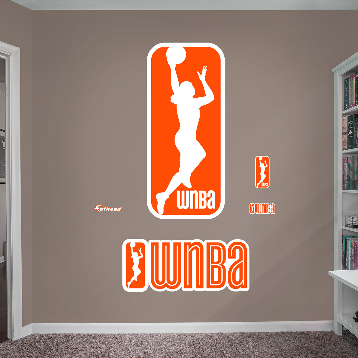 WNBA: Logo - Officially Licensed WNBA Removable Wall Decal – Fathead LLC