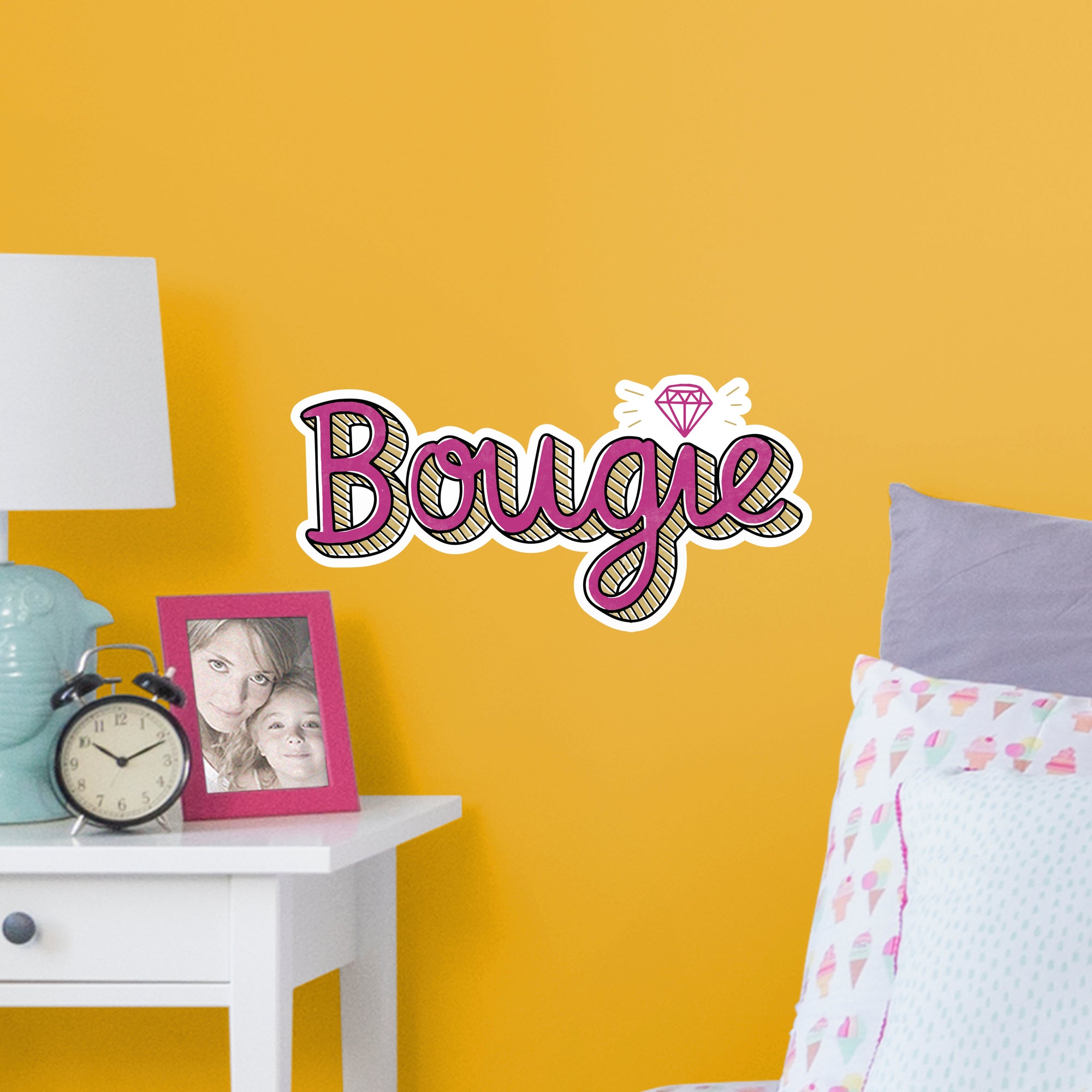 Bougie - Officially Licensed Big Moods Removable Wall Decal Large by Fathead | Vinyl