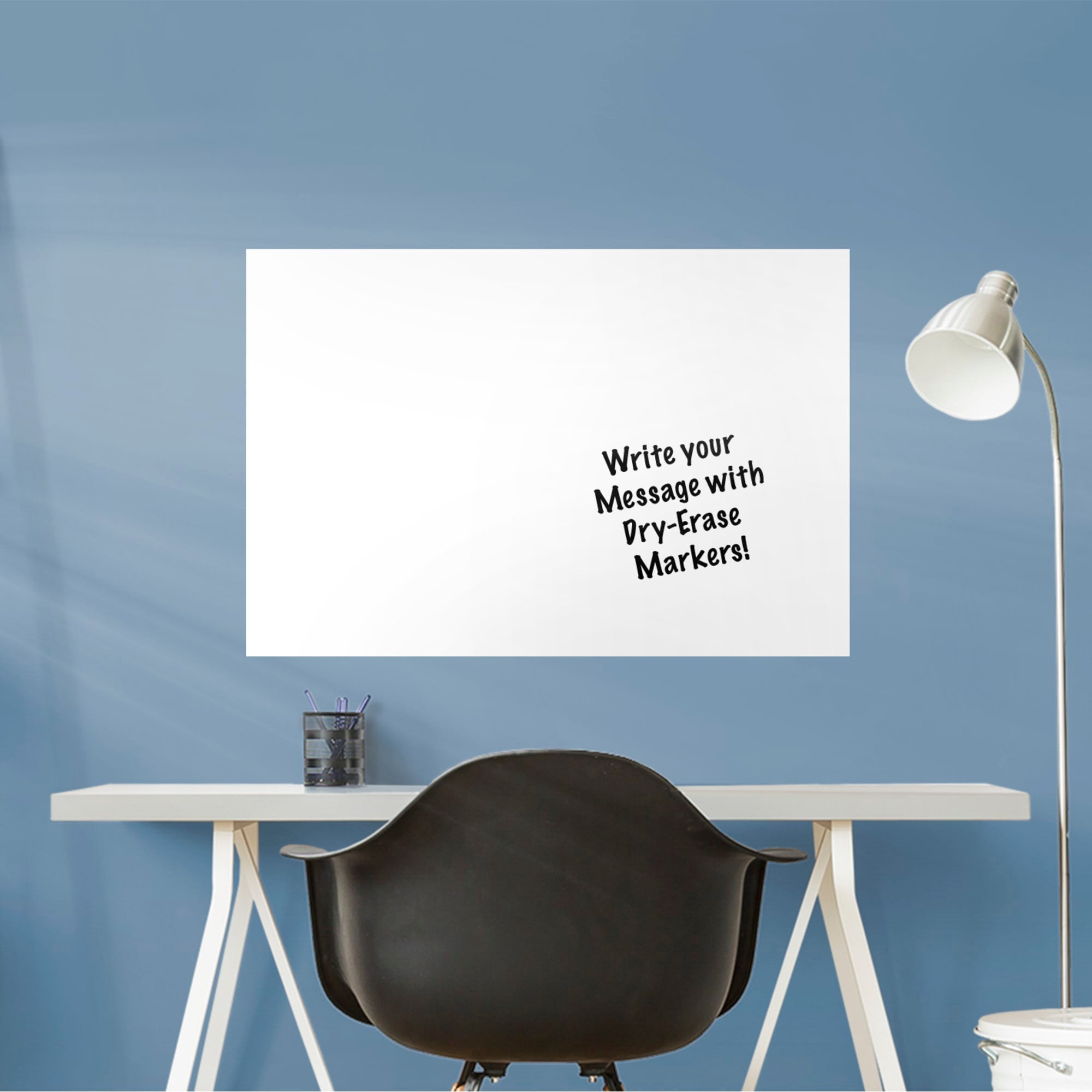 Whiteboard: Large - Removable Dry Erase Vinyl Decal 38.0"W x 24.0"H by Fathead | Canvas