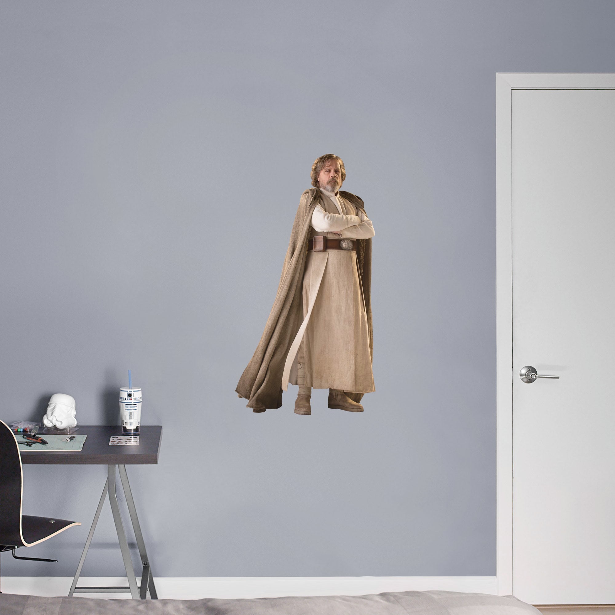 Luke Skywalker: Jedi Master - Officially Licensed Removable Wall Decal XL by Fathead | Vinyl