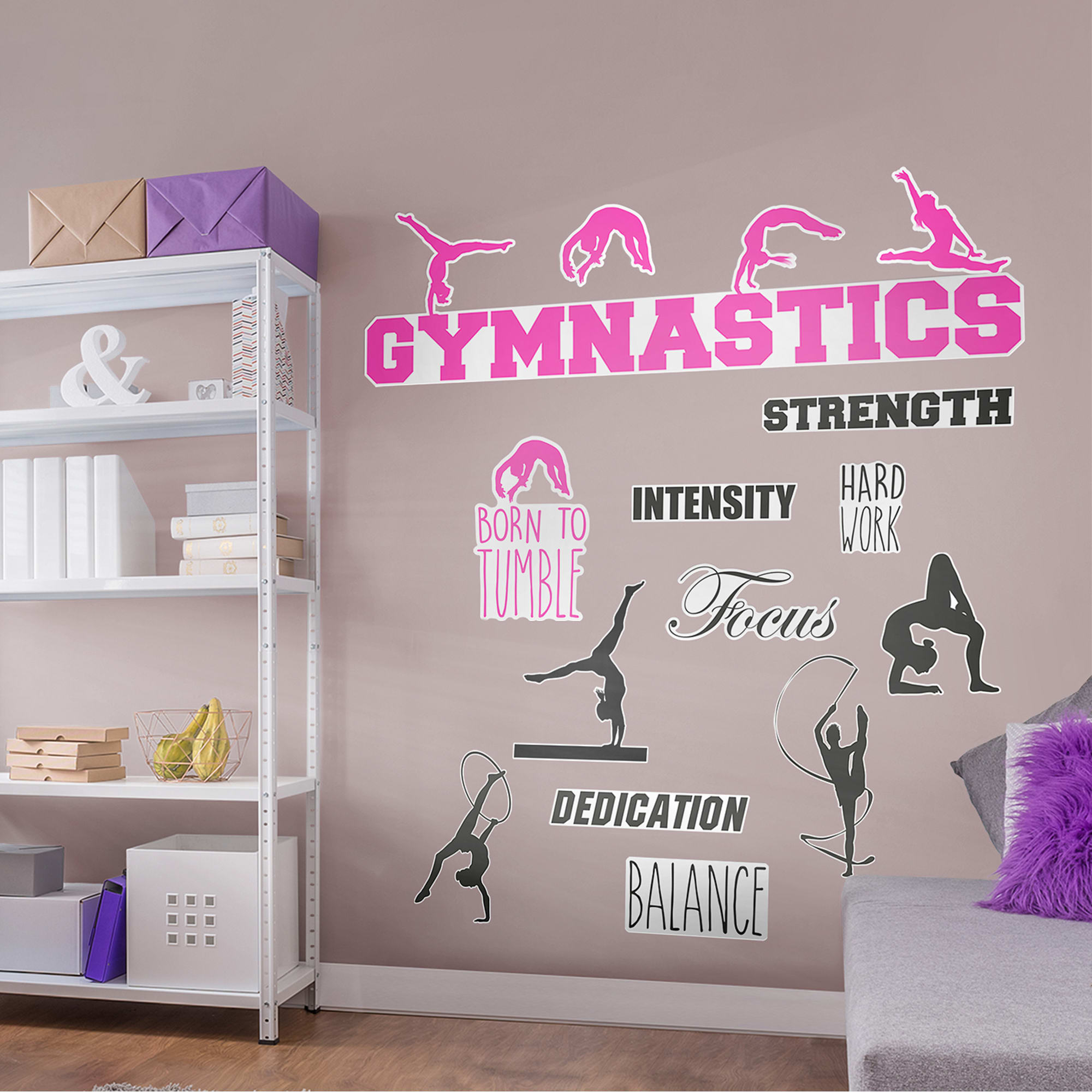 Gymnastics: Collection - Removable Vinyl Decal 79.0"W x 52.0"H by Fathead