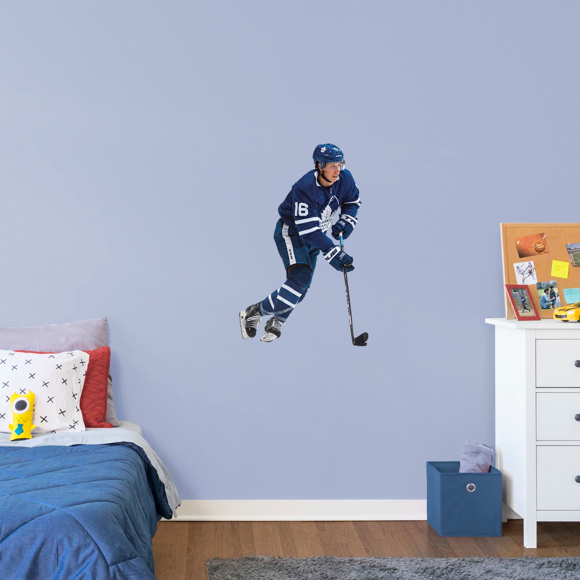 Mitch Marner for Toronto Maple Leafs - Officially Licensed NHL Removable Wall Decal XL by Fathead | Vinyl