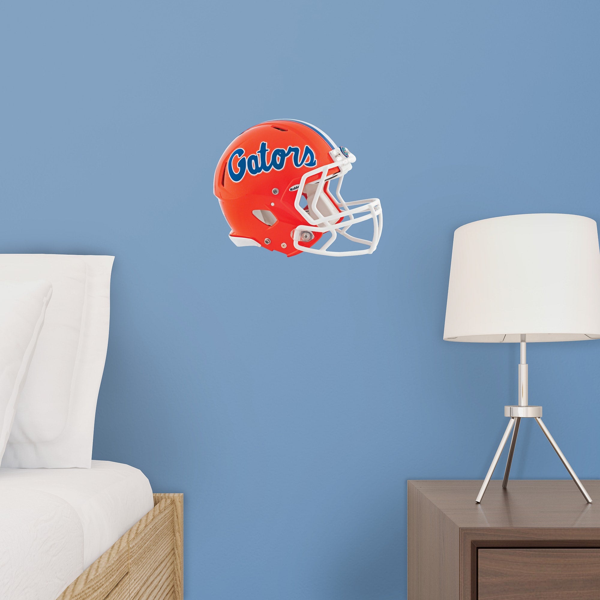 Florida Gators: Helmet - Officially Licensed Removable Wall Decal 12.0"W x 10.0"H by Fathead | Vinyl