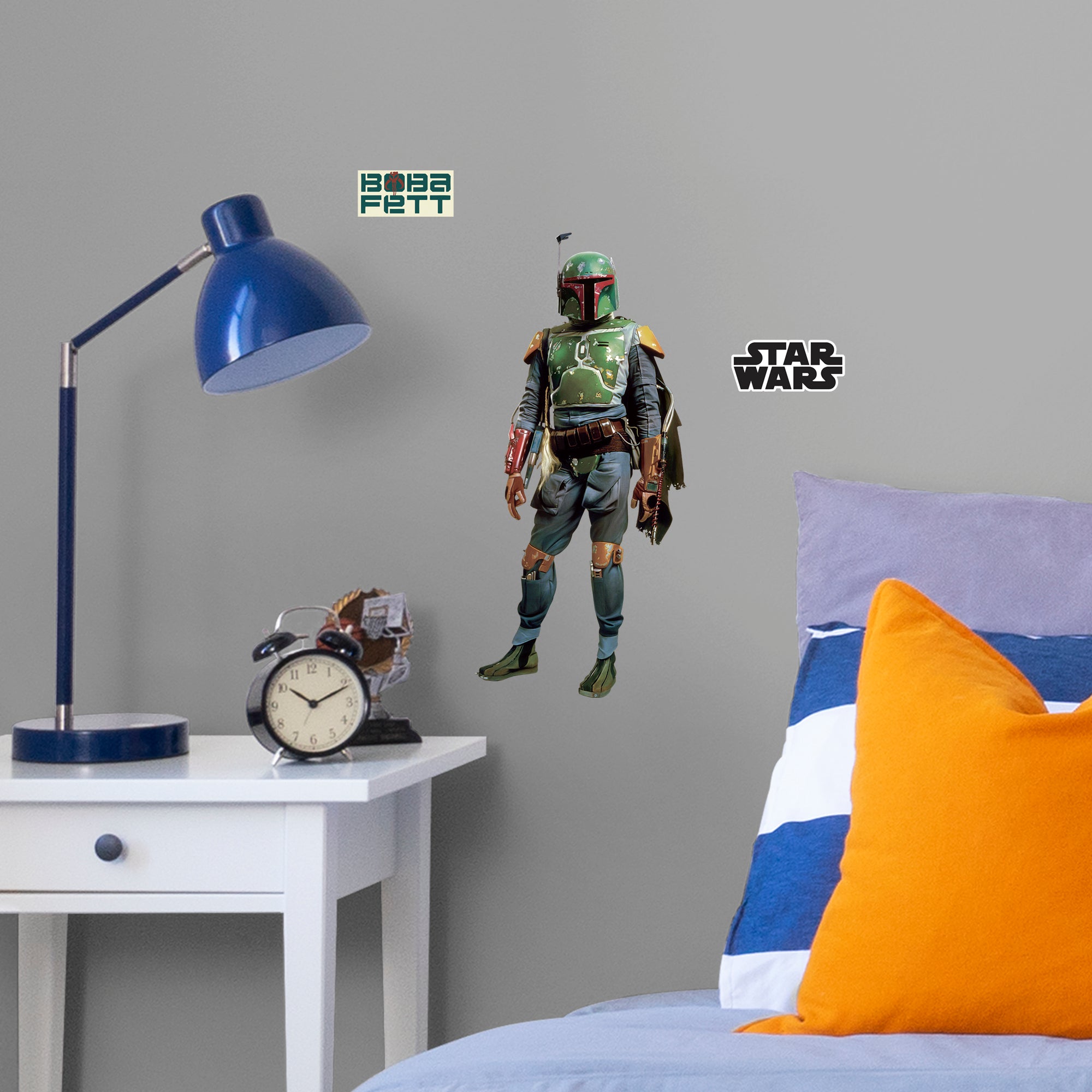 Boba Fett 2020 - Officially Licensed Star Wars Removable Wall Decal Large by Fathead | Vinyl