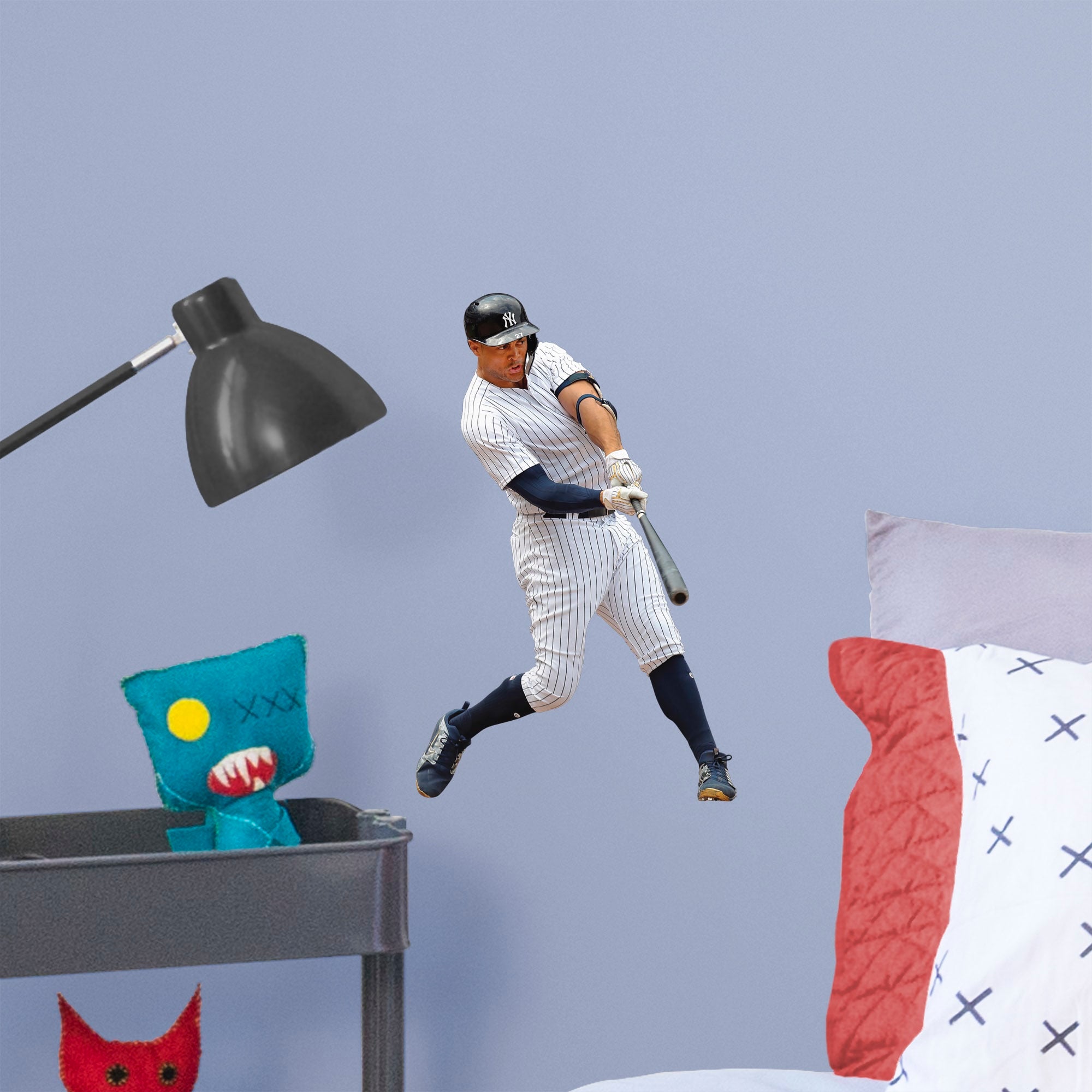 Giancarlo Stanton for New York Yankees: Swing - Officially Licensed MLB Removable Wall Decal Large by Fathead | Vinyl