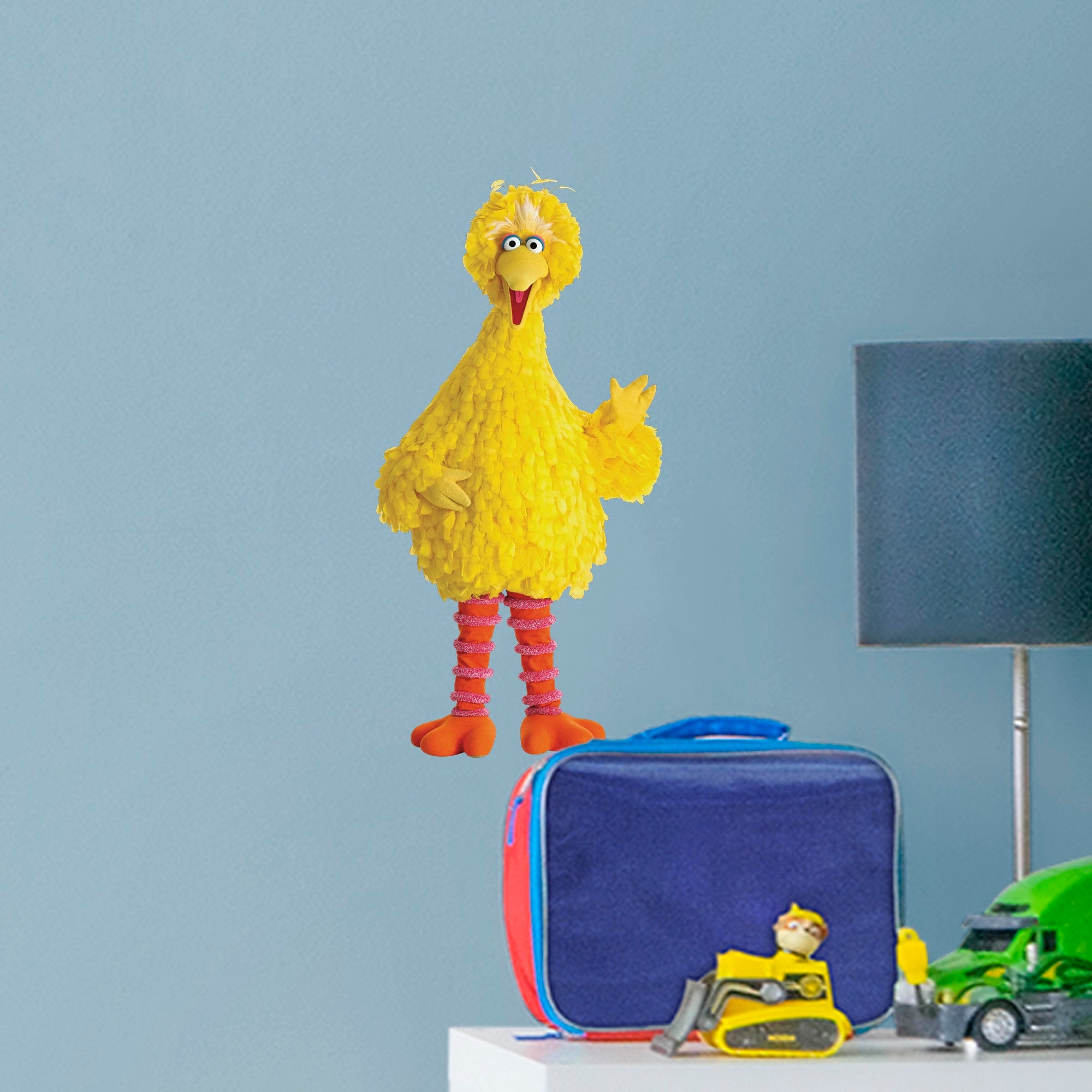 Big Bird - Officially Licensed Sesame Street Removable Wall Decal Large by Fathead | Vinyl