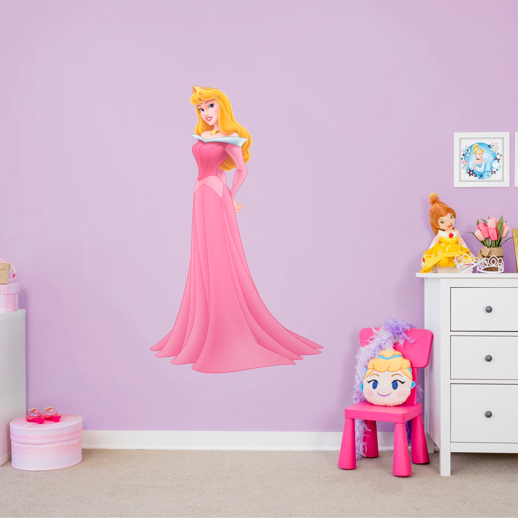 Sleeping Beauty - Officially Licensed Disney Removable Wall Decal 37.0"W x 62.0"H by Fathead | Vinyl