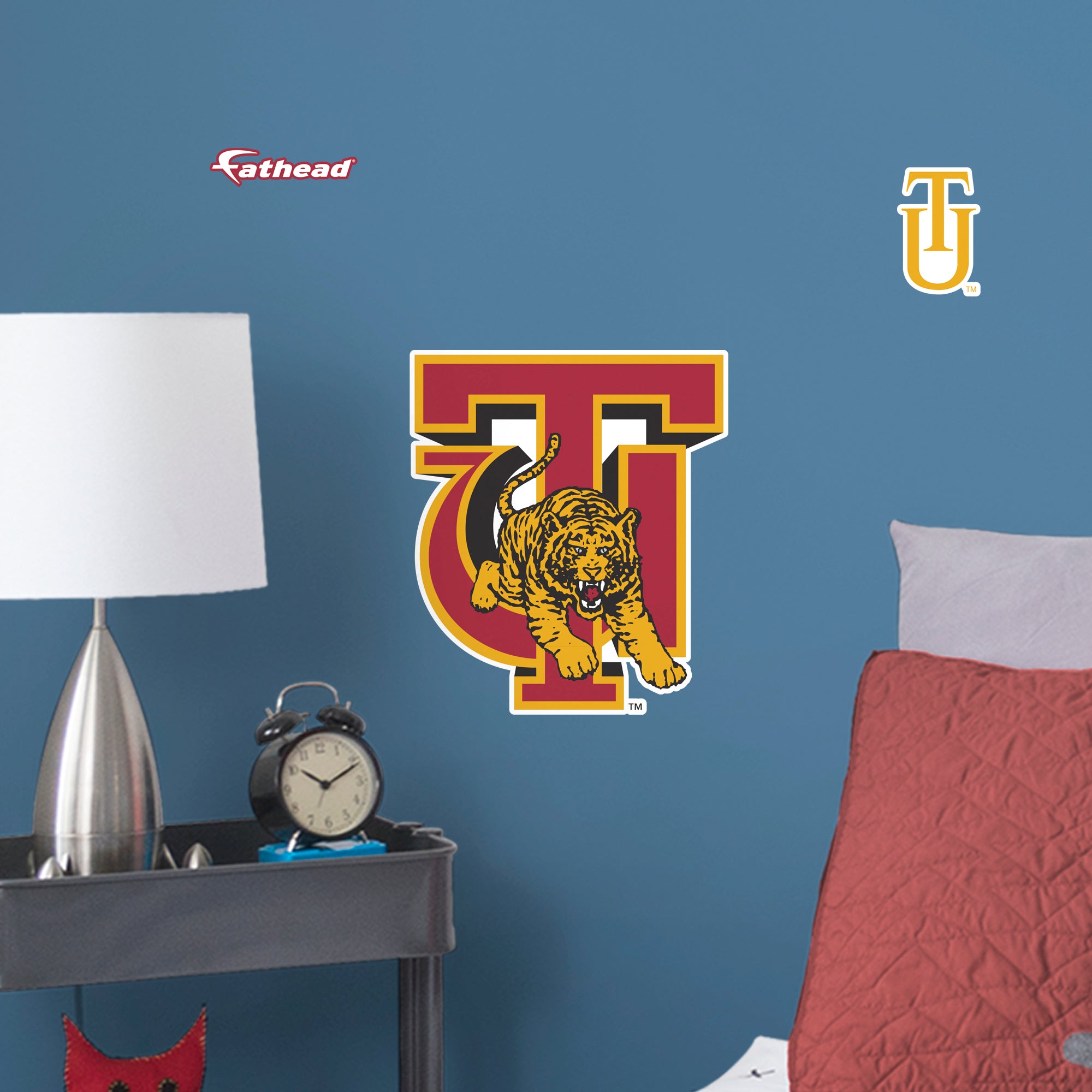 Tuskegee University Logo - Officially Licensed NCAA Removable Wall Decal Large by Fathead | Vinyl