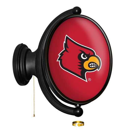 Louisville Cardinals Embossed Metal Round Circle Sign