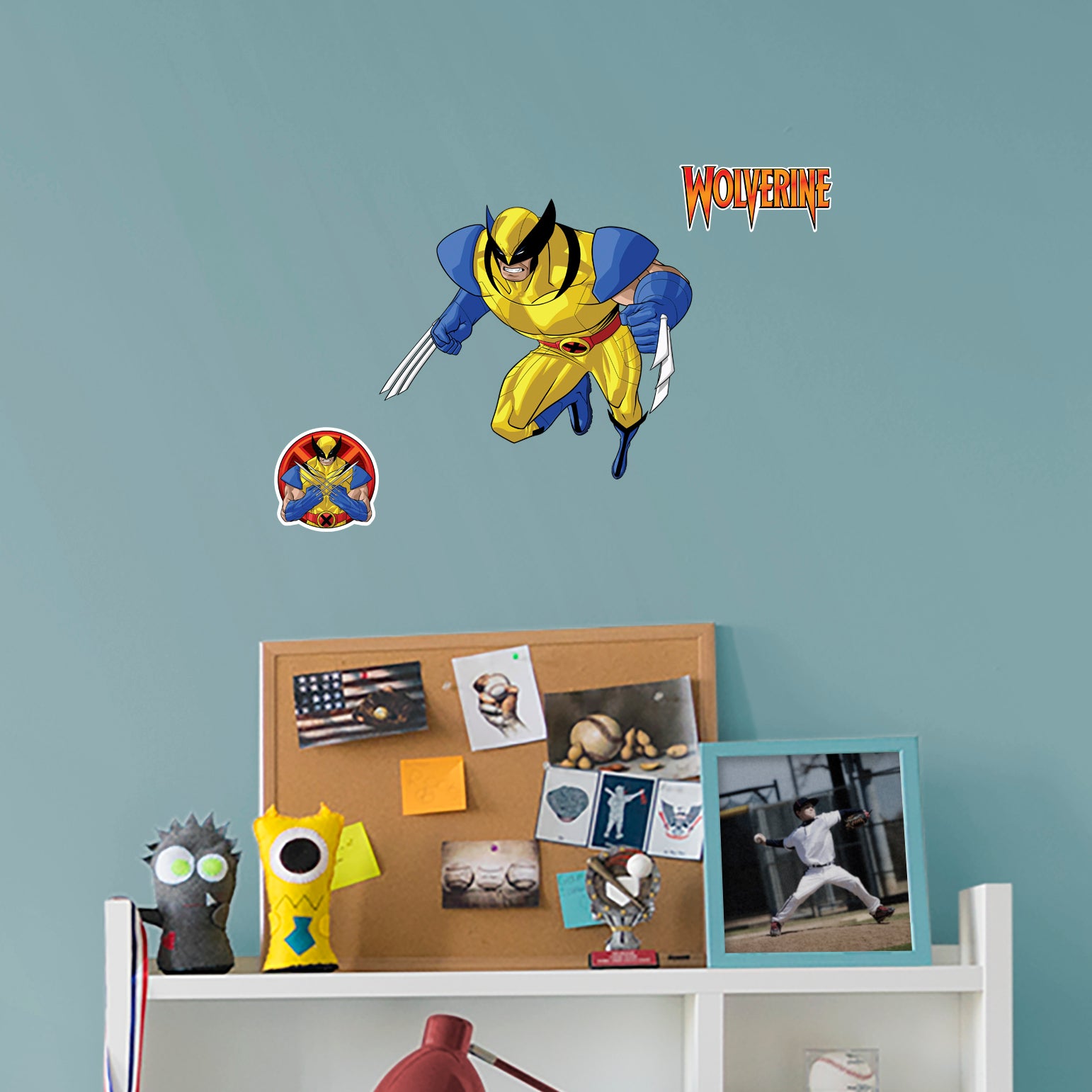 X-Men Wolverine RealBig - Officially Licensed Marvel Removable Wall Decal Large by Fathead | Vinyl