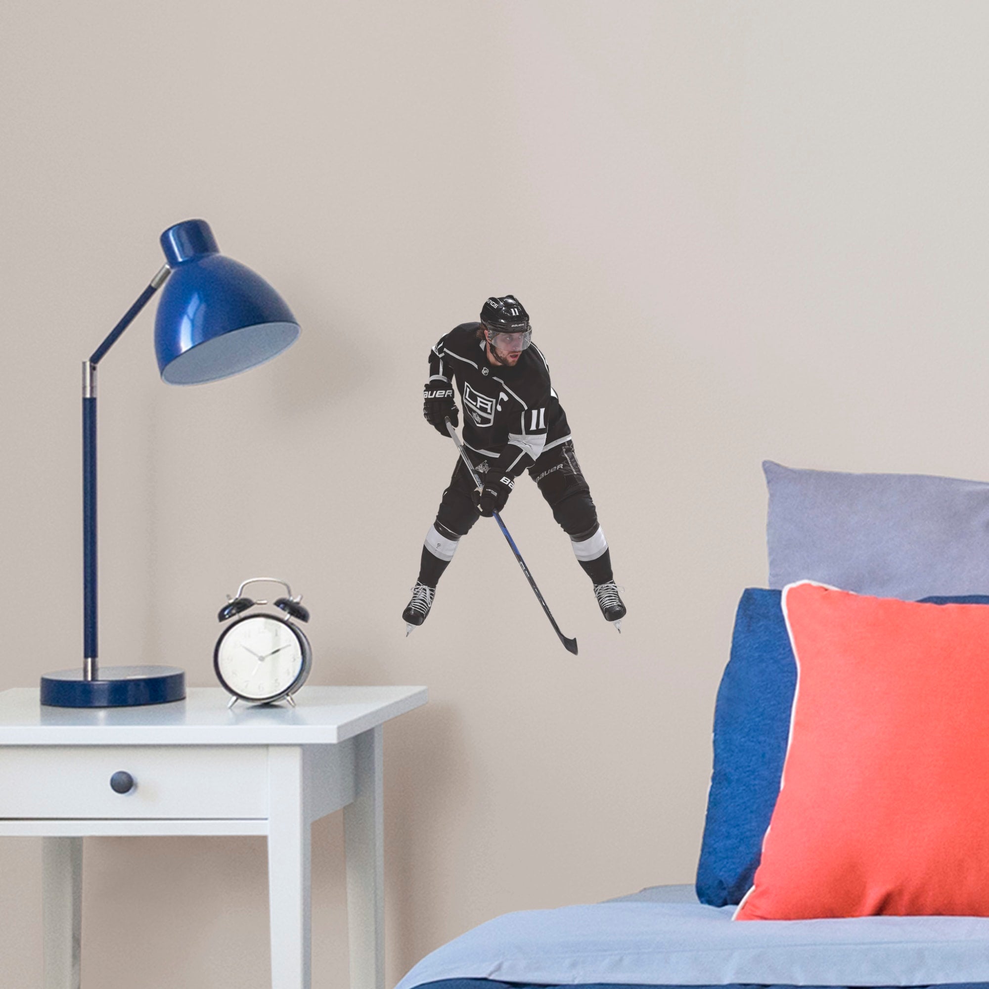 Anze Kopitar for Los Angeles Kings - Officially Licensed NHL Removable Wall Decal Large by Fathead | Vinyl