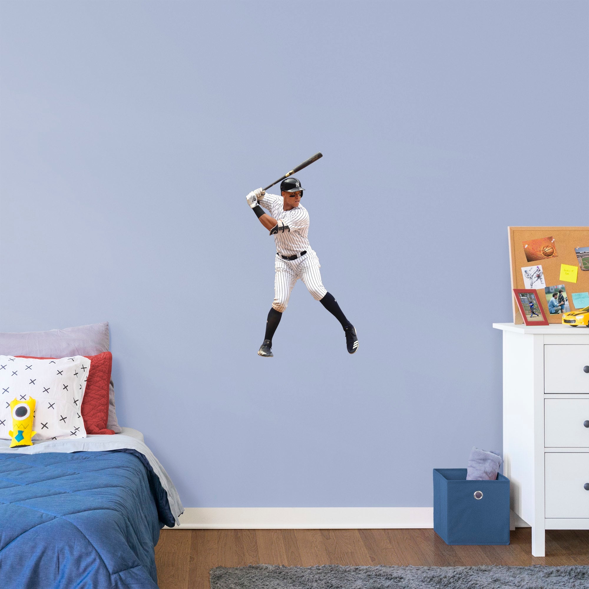 Aaron Judge for New York Yankees - Officially Licensed MLB Removable Wall Decal XL by Fathead | Vinyl