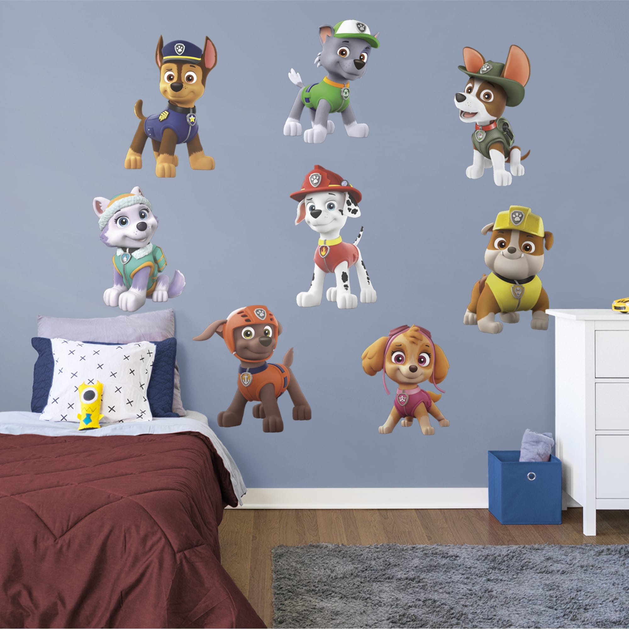 PAW Patrol: Collection - Officially Licensed Removable Wall Decals 20.0"W x 25.0"H by Fathead | Vinyl