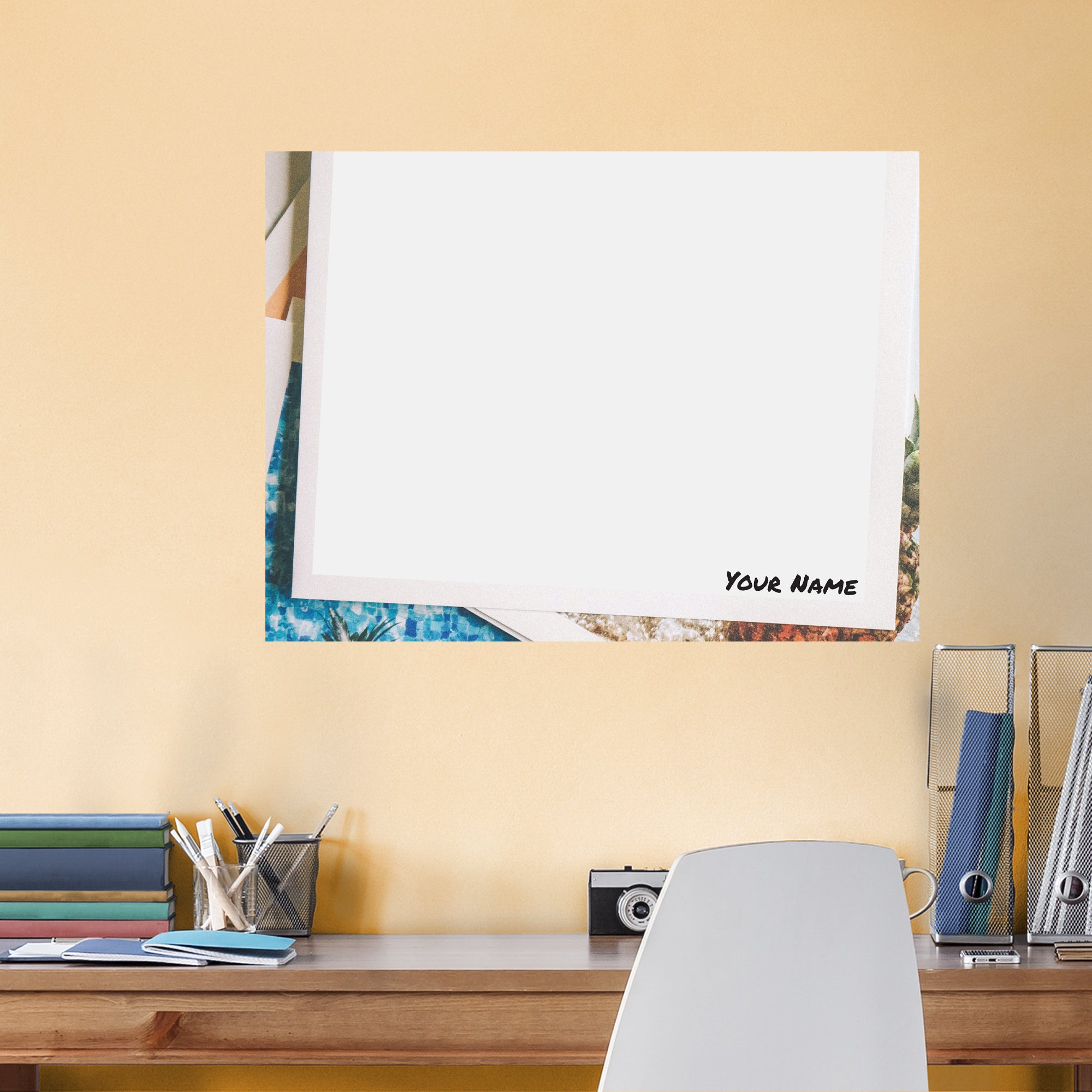 Personalized Dry Erase Boards Polaroid - Removable Wall Decal XL by Fathead | Vinyl