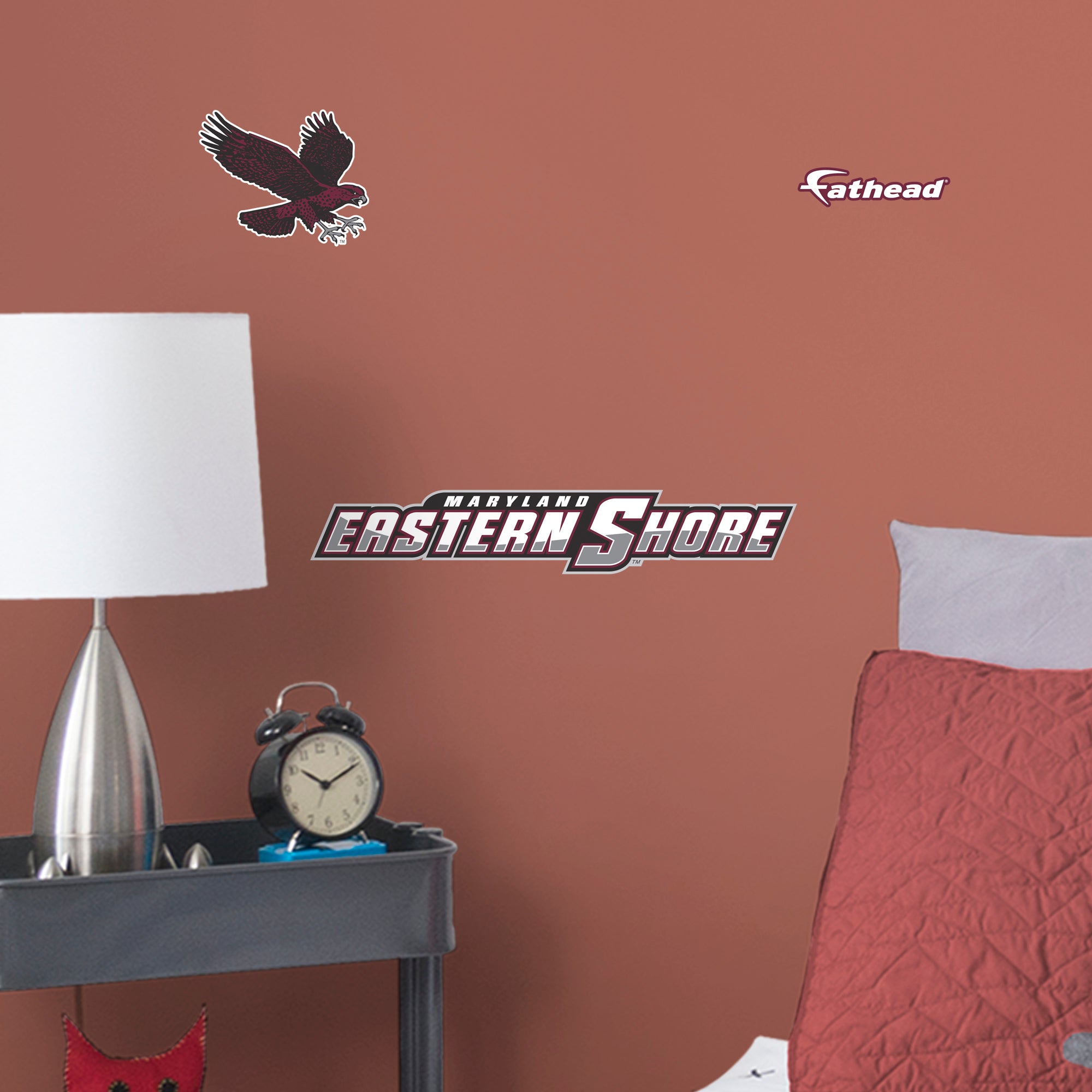 University of Maryland-Eastern Shore Logo - Officially Licensed NCAA Removable Wall Decal Large by Fathead | Vinyl