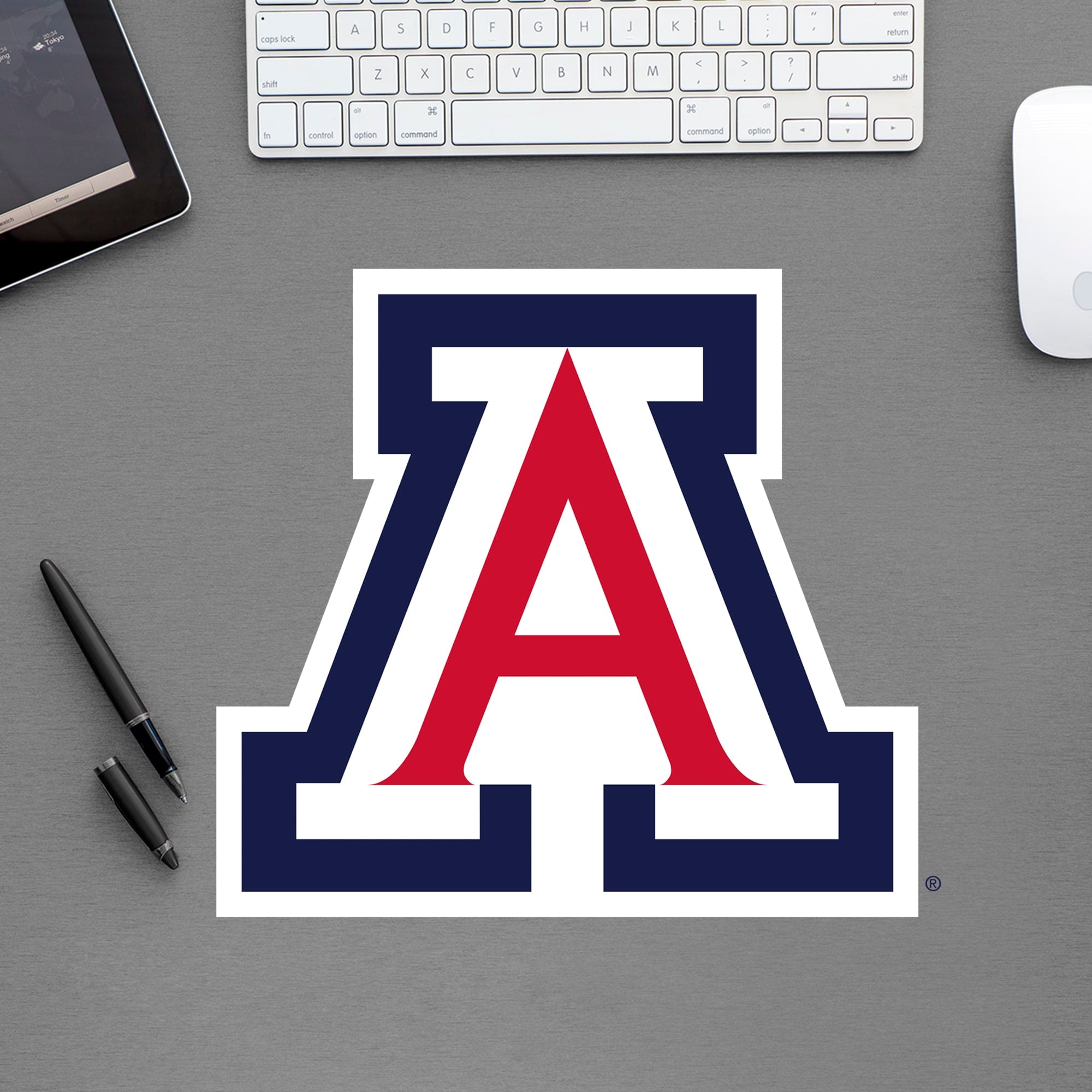 Arizona Wildcats: Logo - Officially Licensed Removable Wall Decal Large by Fathead | Vinyl