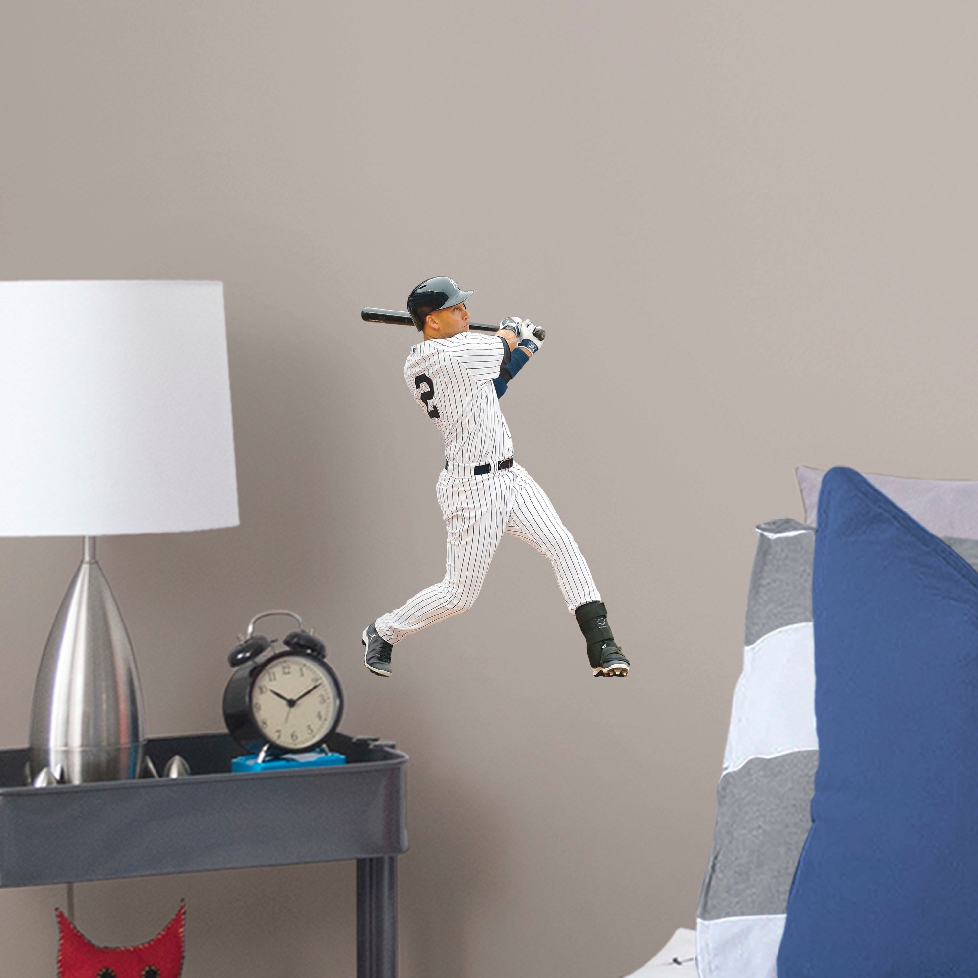 Derek Jeter for New York Yankees: Legacy - Officially Licensed MLB Removable Wall Decal Large by Fathead | Vinyl