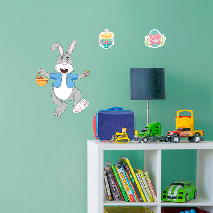 Easter Bunny - Removable Wall Decal Large by Fathead | Vinyl