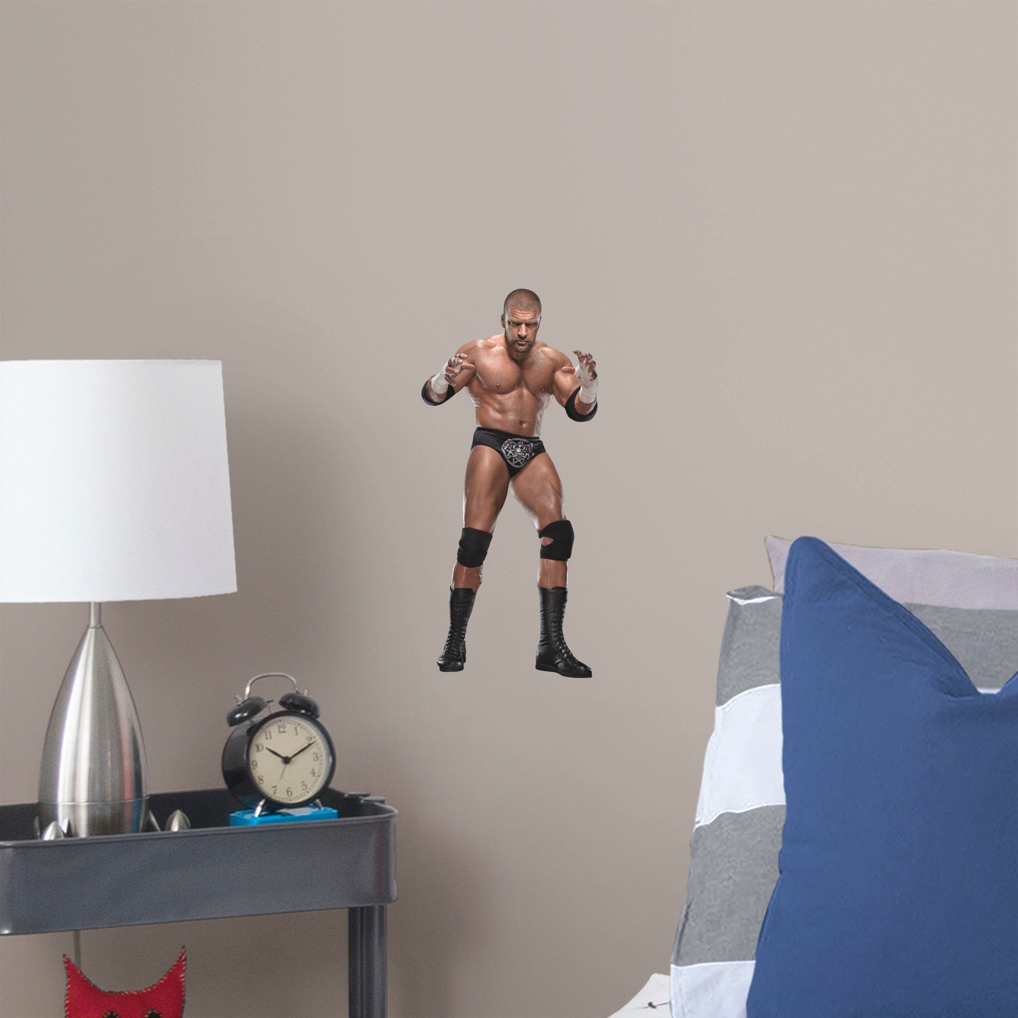 Triple H for WWE - Officially Licensed Removable Wall Decal Large by Fathead | Vinyl