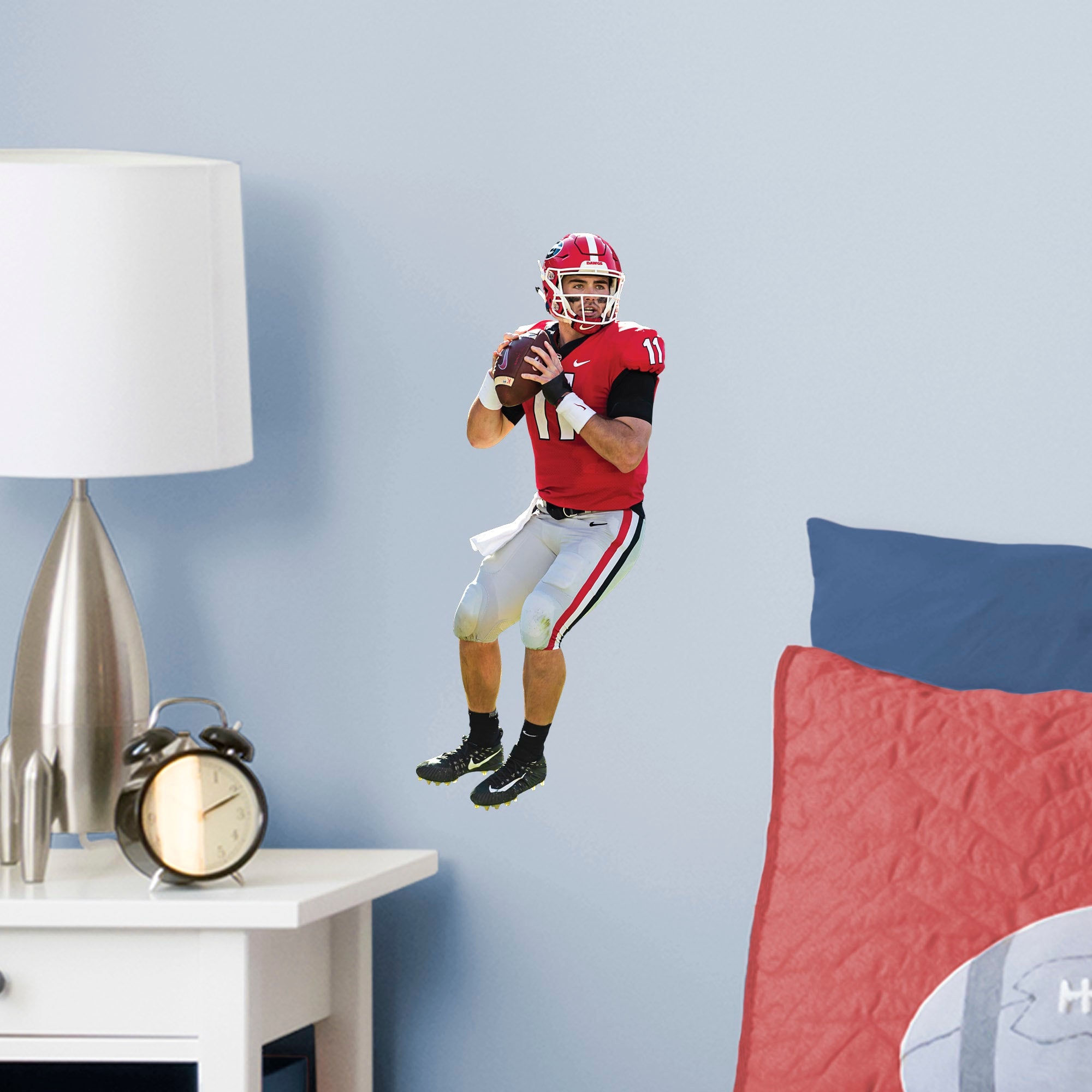 Jake Fromm for Georgia Bulldogs: Georgia - Officially Licensed Removable Wall Decal Large by Fathead | Vinyl