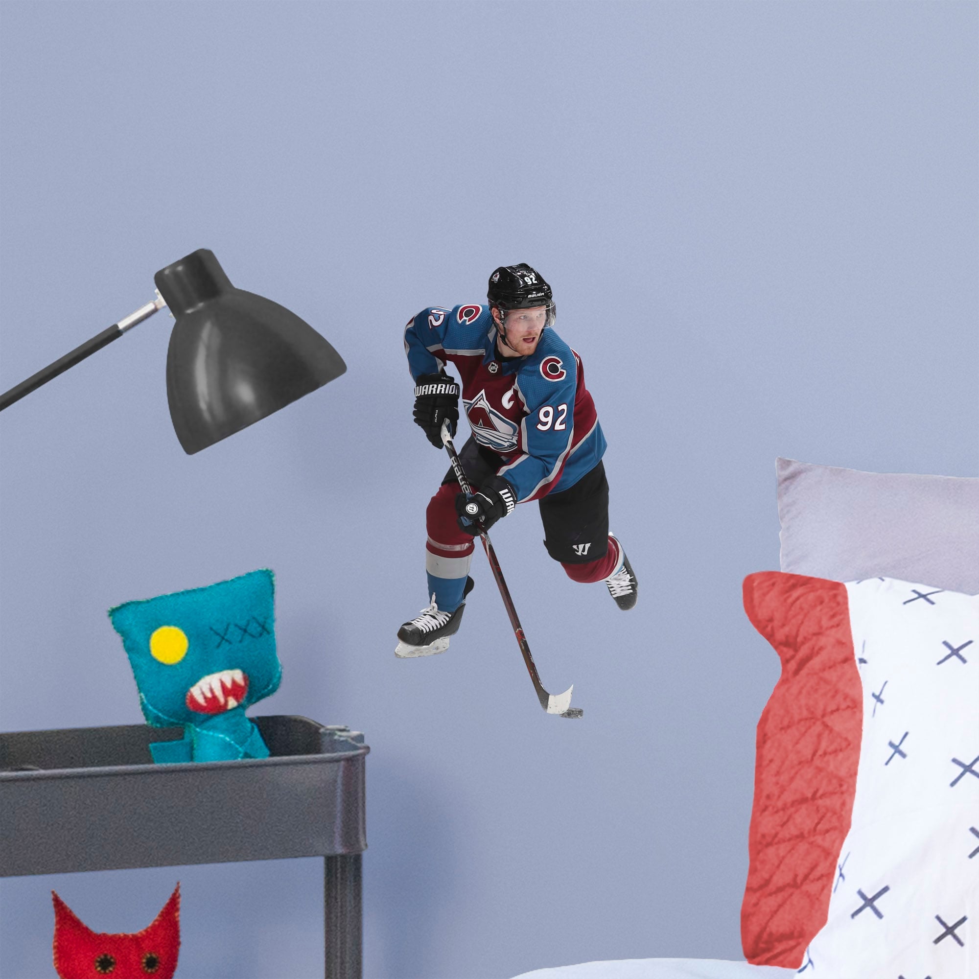 Gabriel Landeskog for Colorado Avalanche - Officially Licensed NHL Removable Wall Decal Large by Fathead | Vinyl