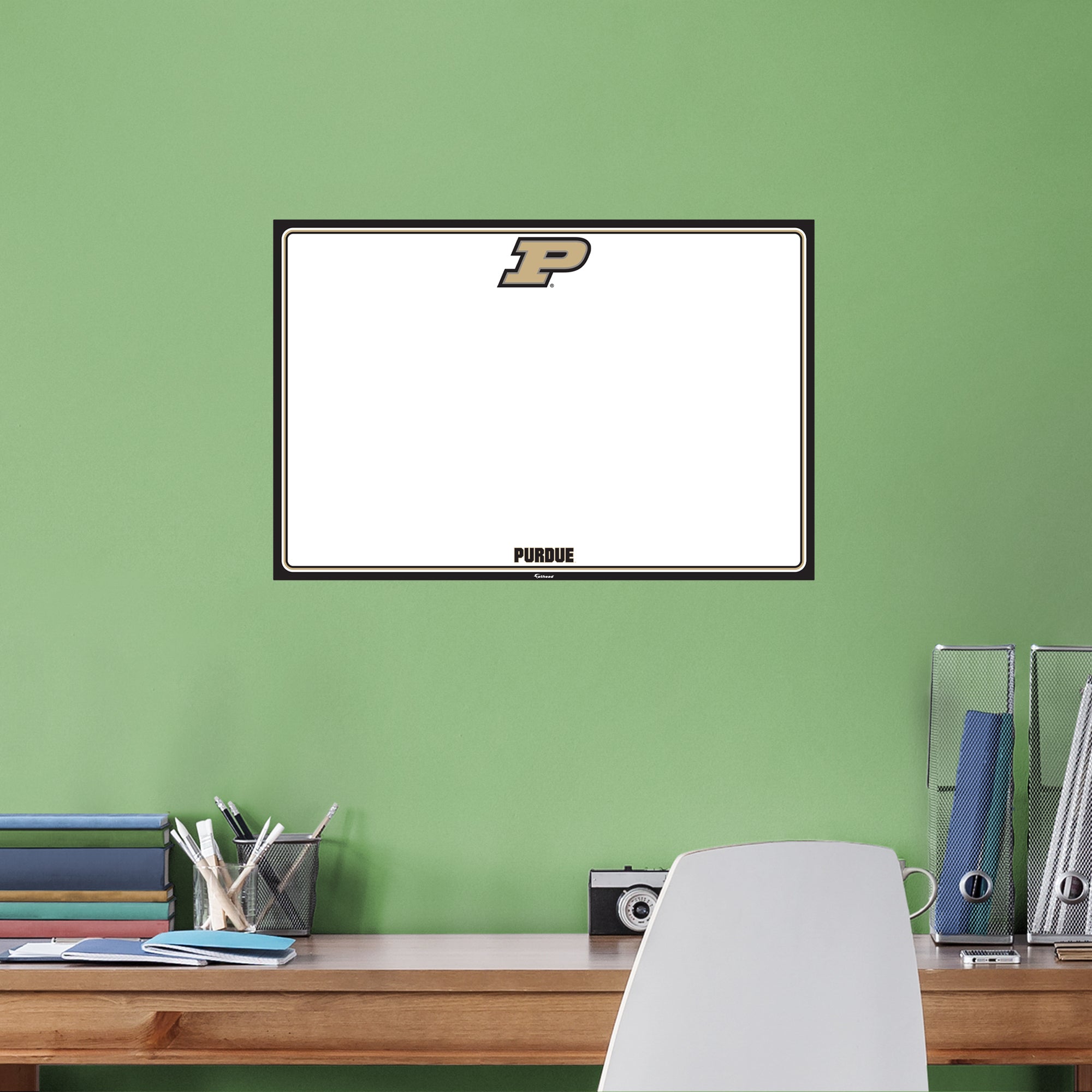 Purdue Boilermakers 2020 X-Large Dry Erase Whiteboard - Officially Licensed NCAA Removable Wall Decal XL by Fathead | Vinyl