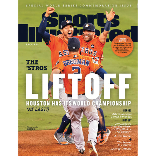 Houston Astros, 2022 World Series Commemorative Issue Cover Acrylic Print