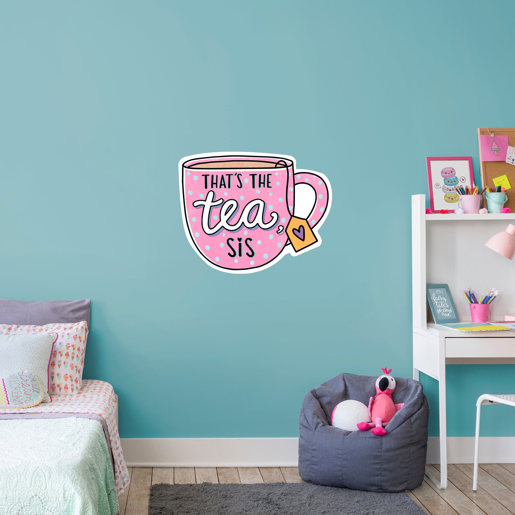 Thats The Tea Sis - Officially Licensed Big Moods Removable Wall Decal XL by Fathead | Vinyl