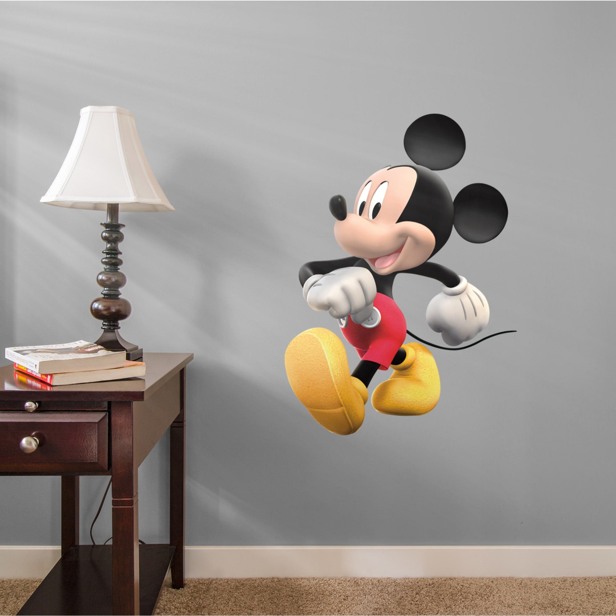 Mickey Mouse - Officially Licensed Disney Removable Wall Decal 25.0"W x 31.0"H by Fathead | Vinyl