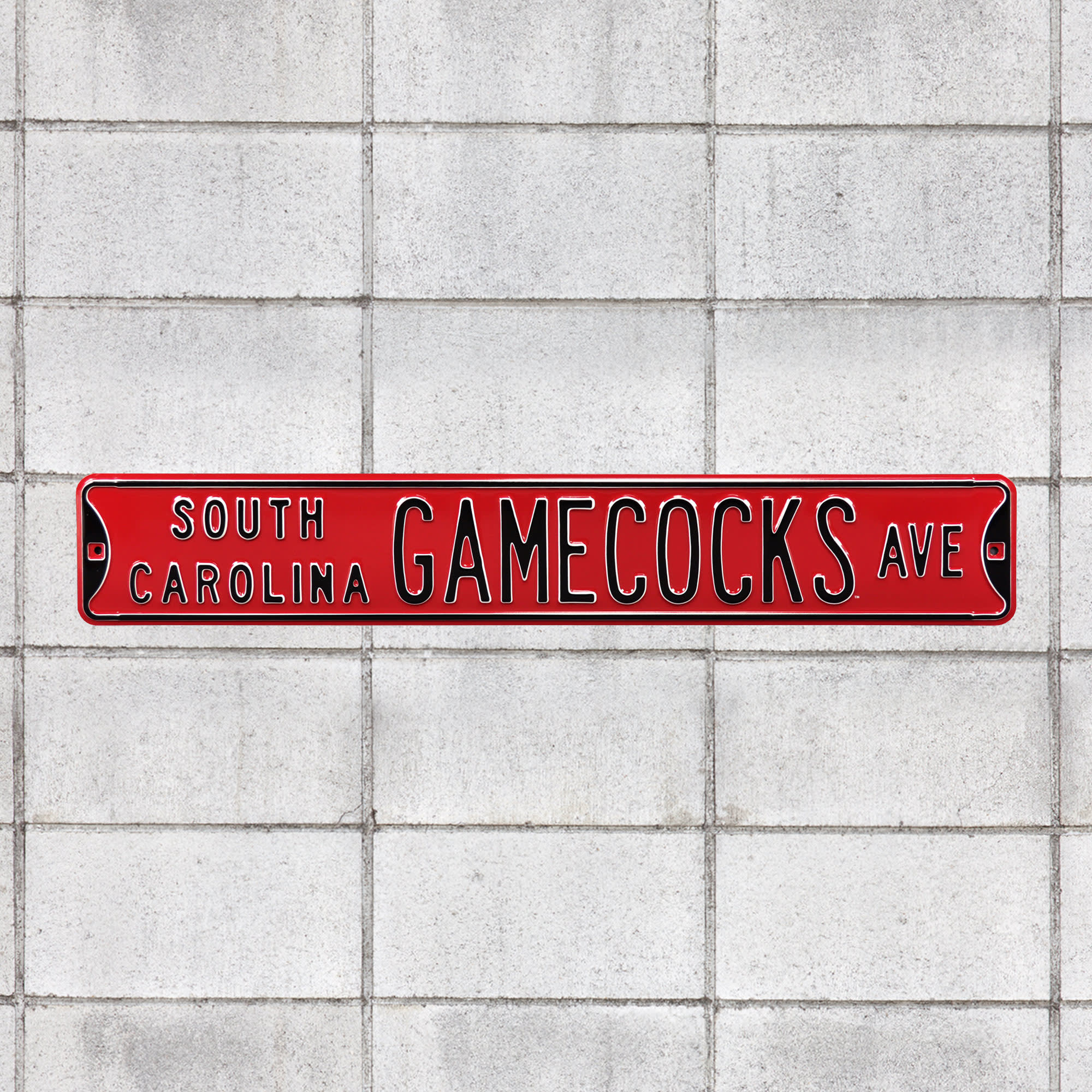 South Carolina Gamecocks: South Carolina Gamecocks Avenue - Officially Licensed Metal Street Sign 36.0"W x 6.0"H by Fathead | 10