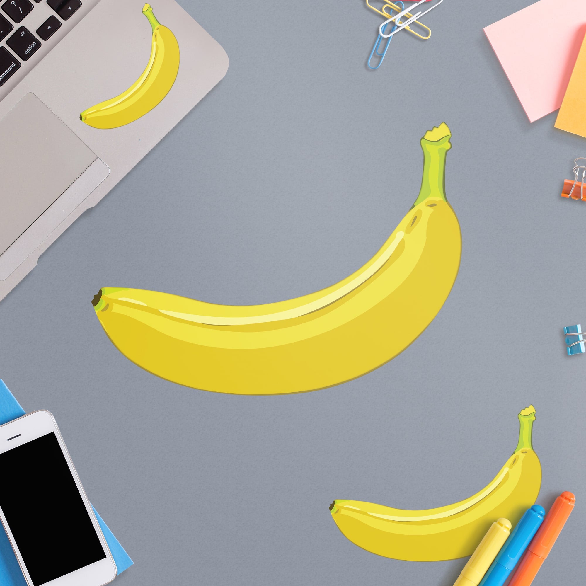 Banana: Illustrated Collecton - Removable Vinyl Decals 8.0"W x 10.0"H by Fathead